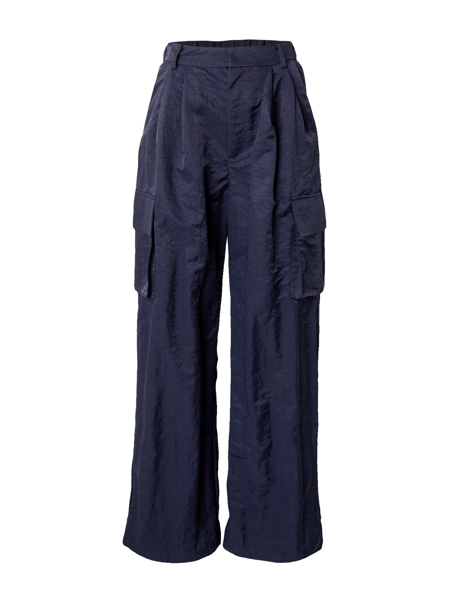 River Island Pantaloni cu buzunare bleumarin - Pled.ro