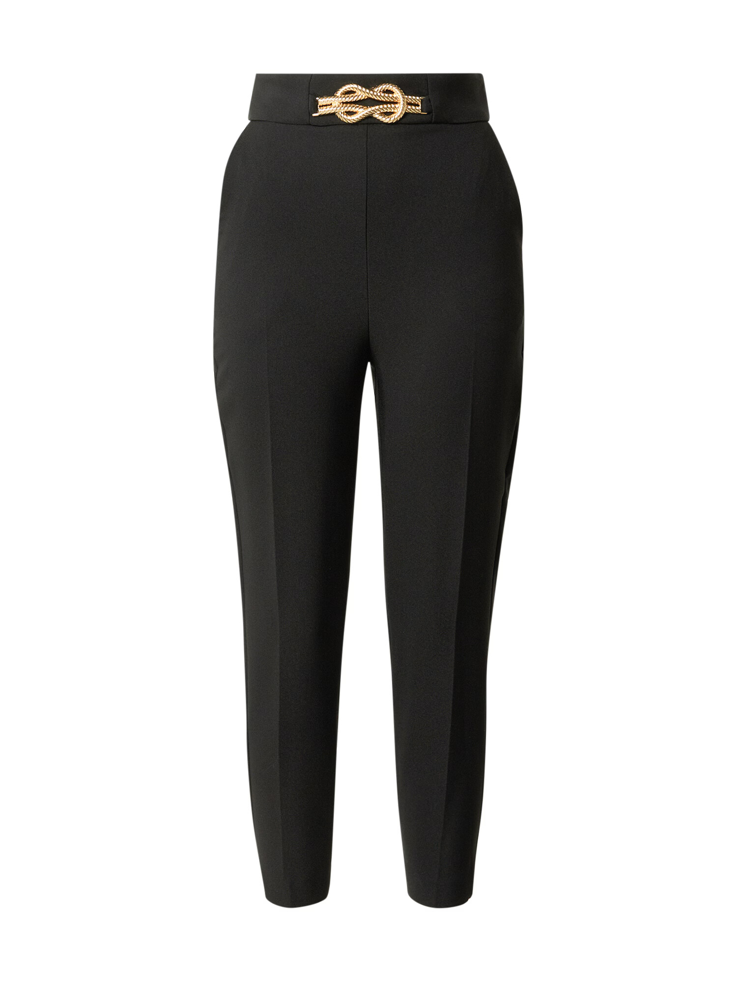 River Island Pantaloni cu dungă 'JUL' auriu / negru - Pled.ro