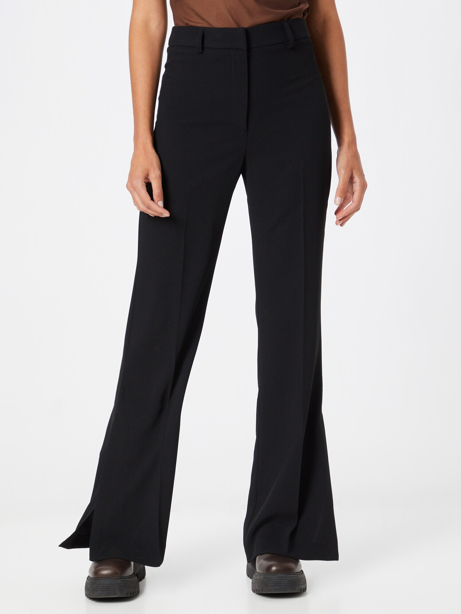 River Island Pantaloni cu dungă negru - Pled.ro