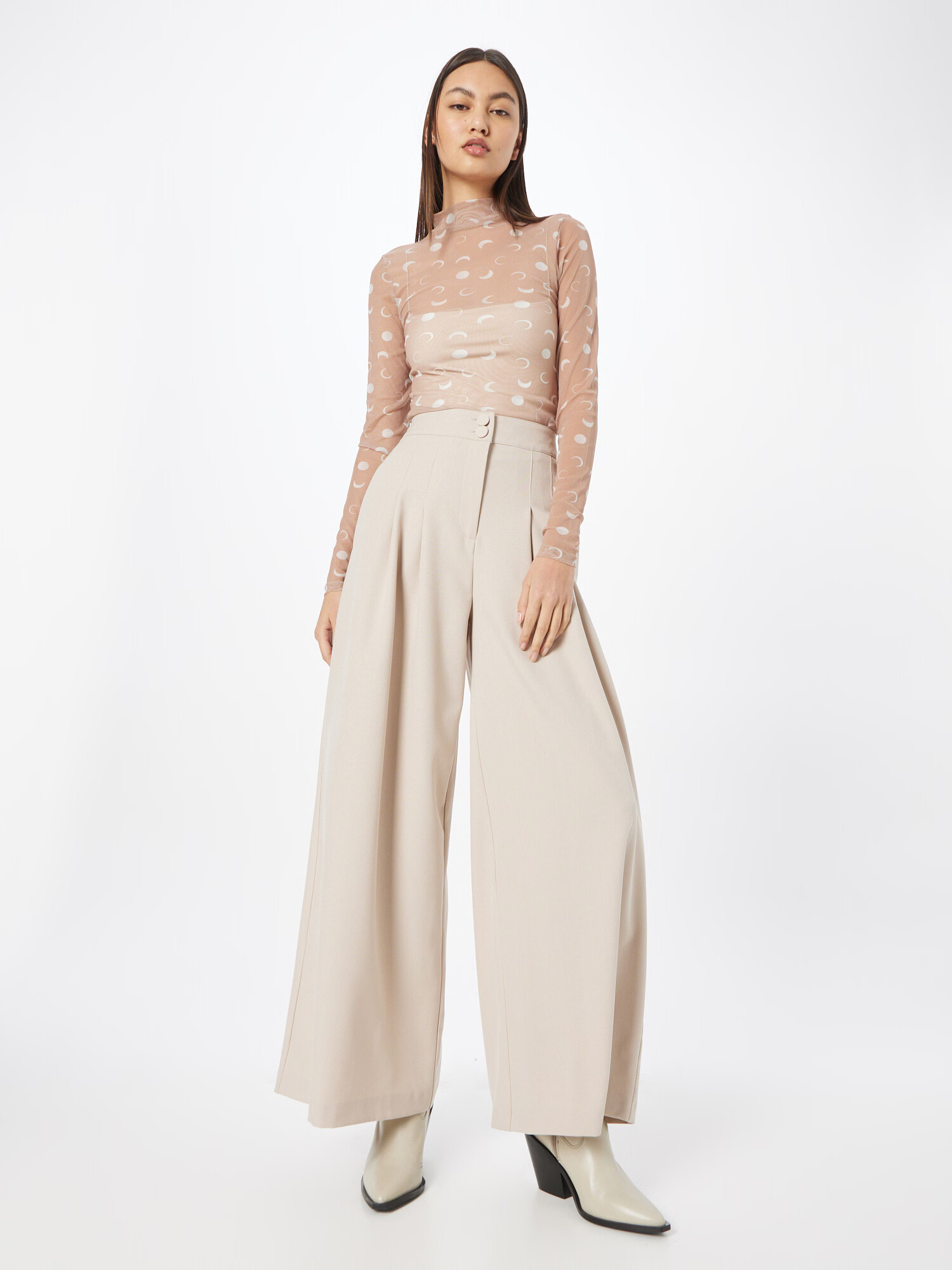 River Island Pantaloni cutați grej - Pled.ro