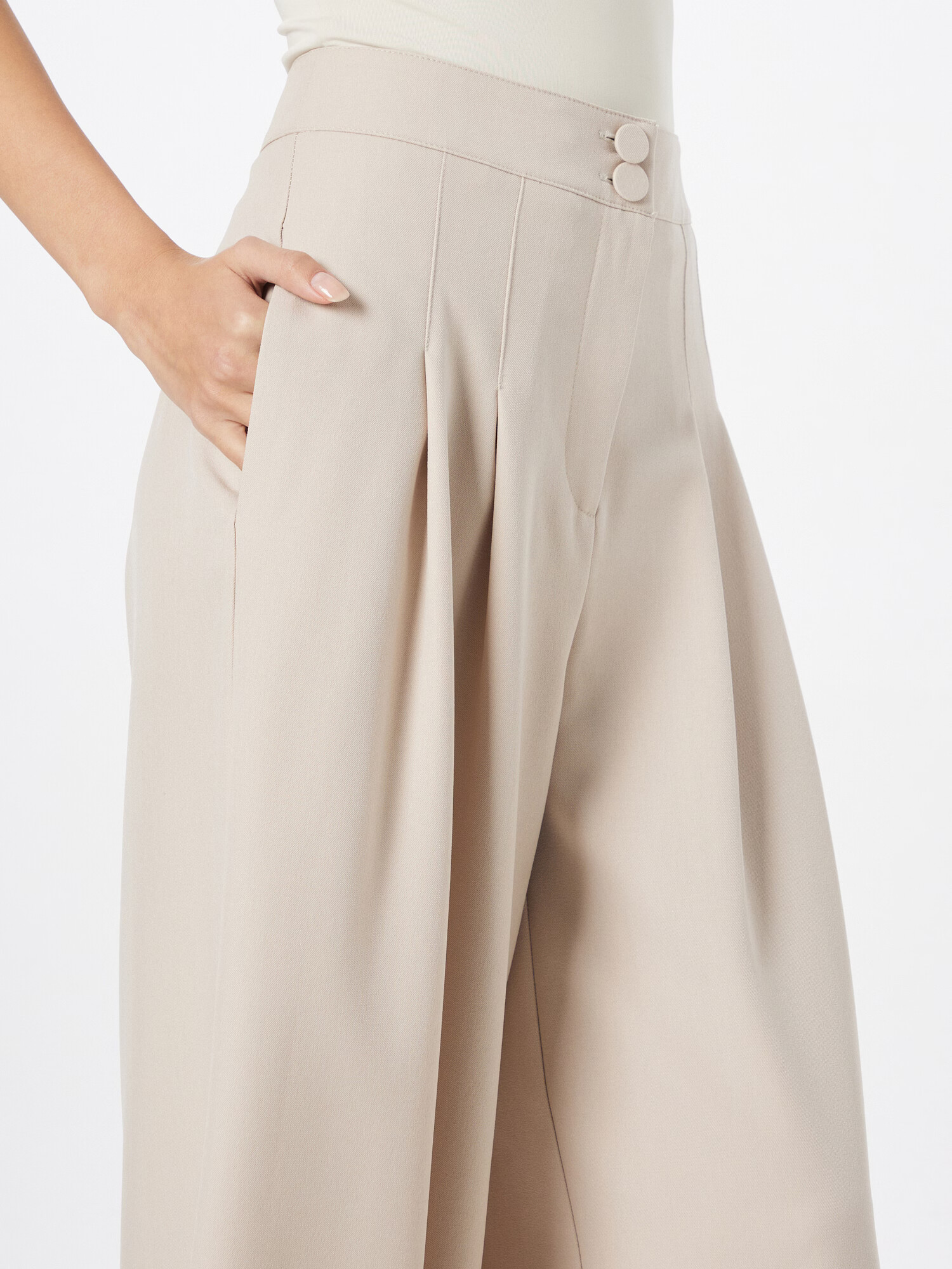 River Island Pantaloni cutați grej - Pled.ro