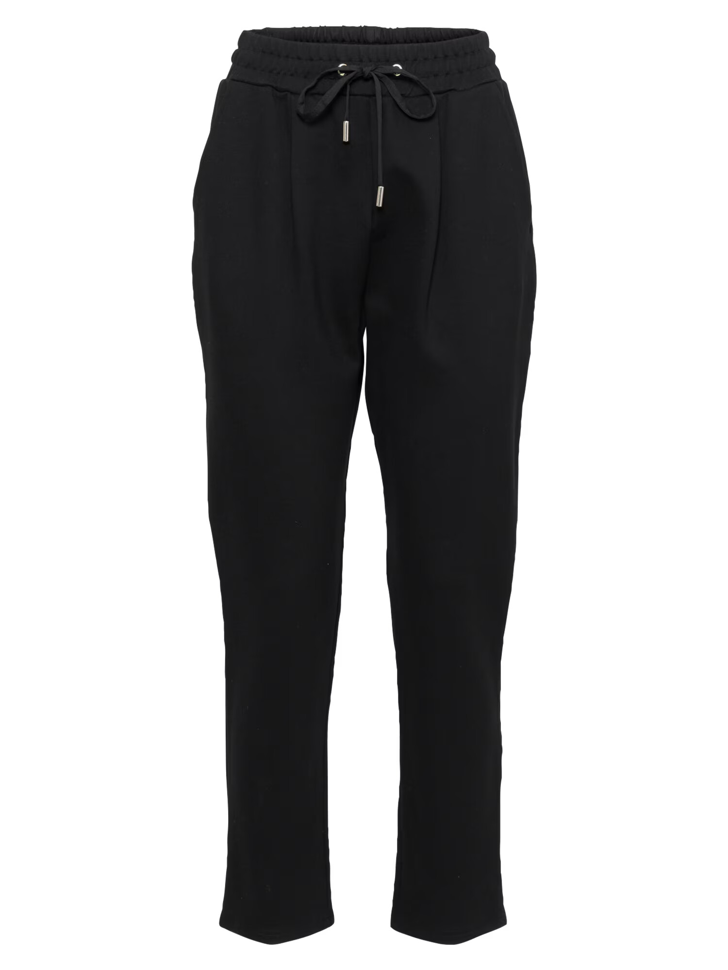 River Island Pantaloni cutați 'PONTE PLEAT' negru - Pled.ro