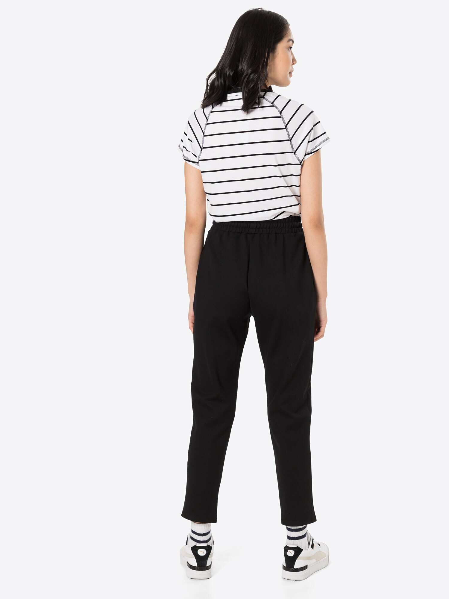 River Island Pantaloni cutați 'PONTE PLEAT' negru - Pled.ro