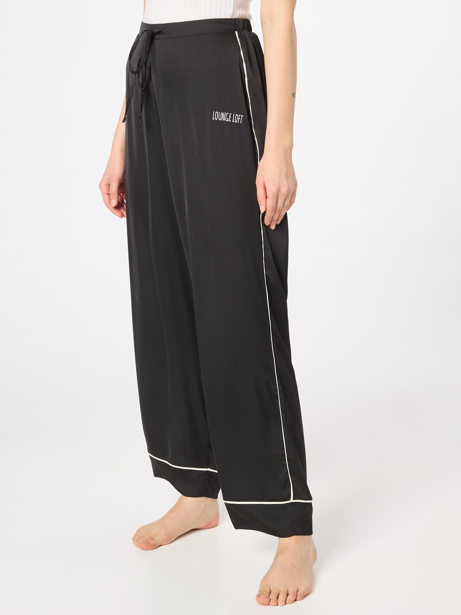 River Island Pantaloni de pijama bej / negru - Pled.ro