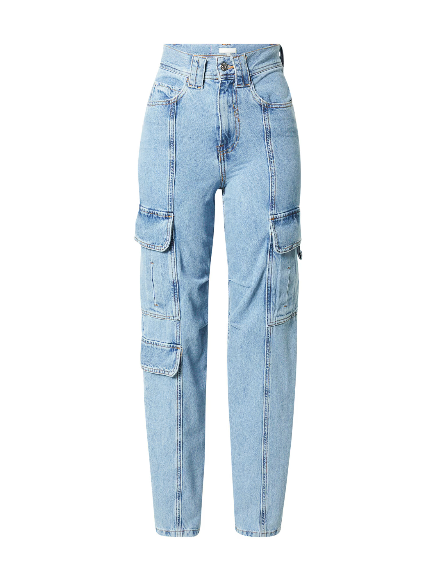 River Island Pantaloni eleganți albastru denim - Pled.ro