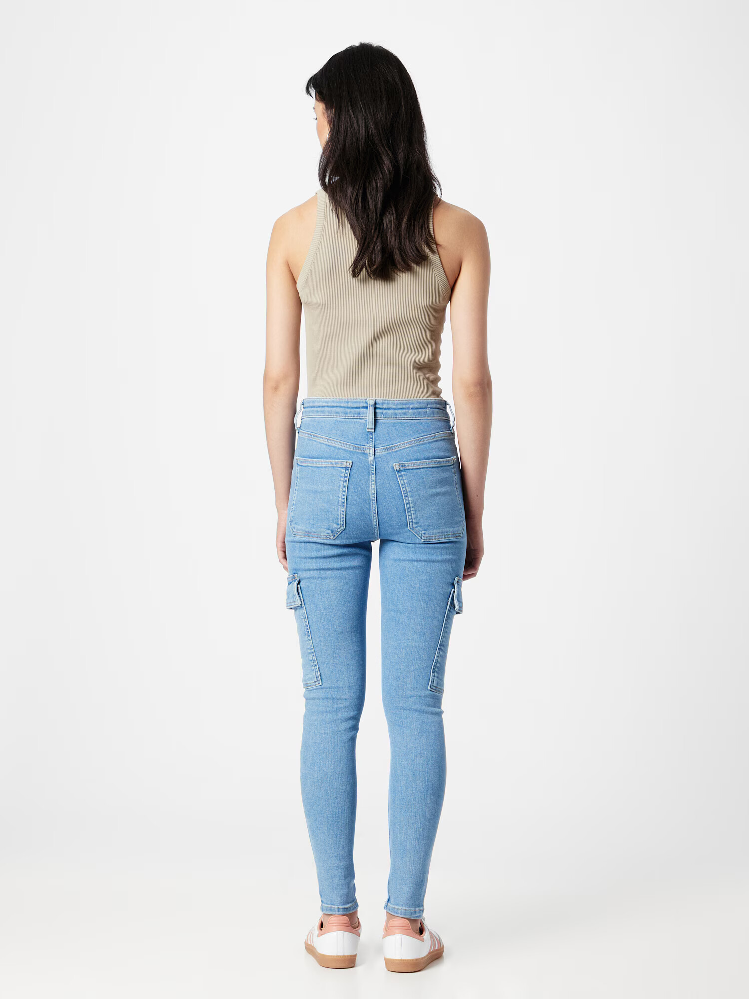 River Island Pantaloni eleganți 'AMBER' albastru denim - Pled.ro