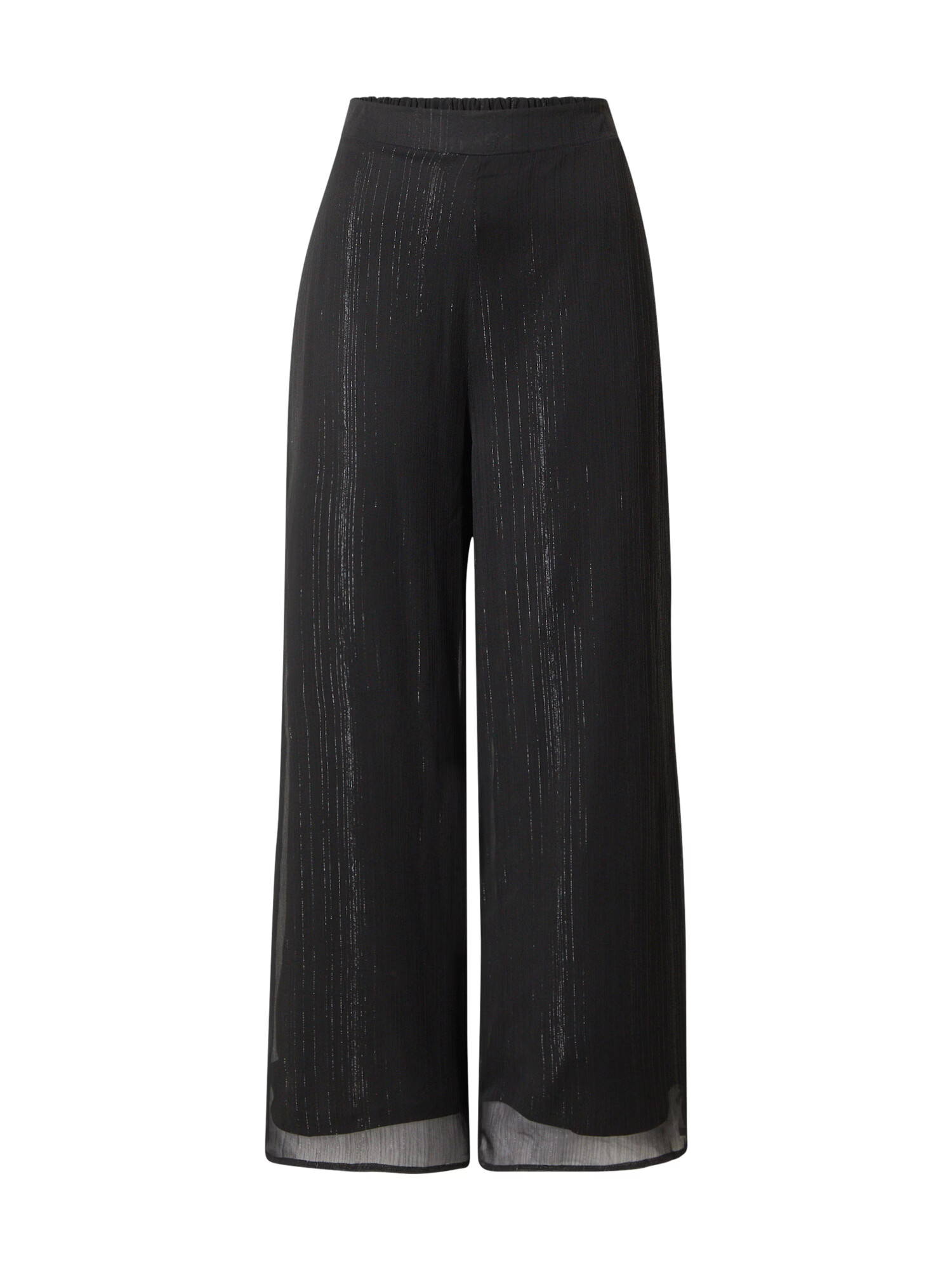 River Island Pantaloni gri argintiu / negru - Pled.ro