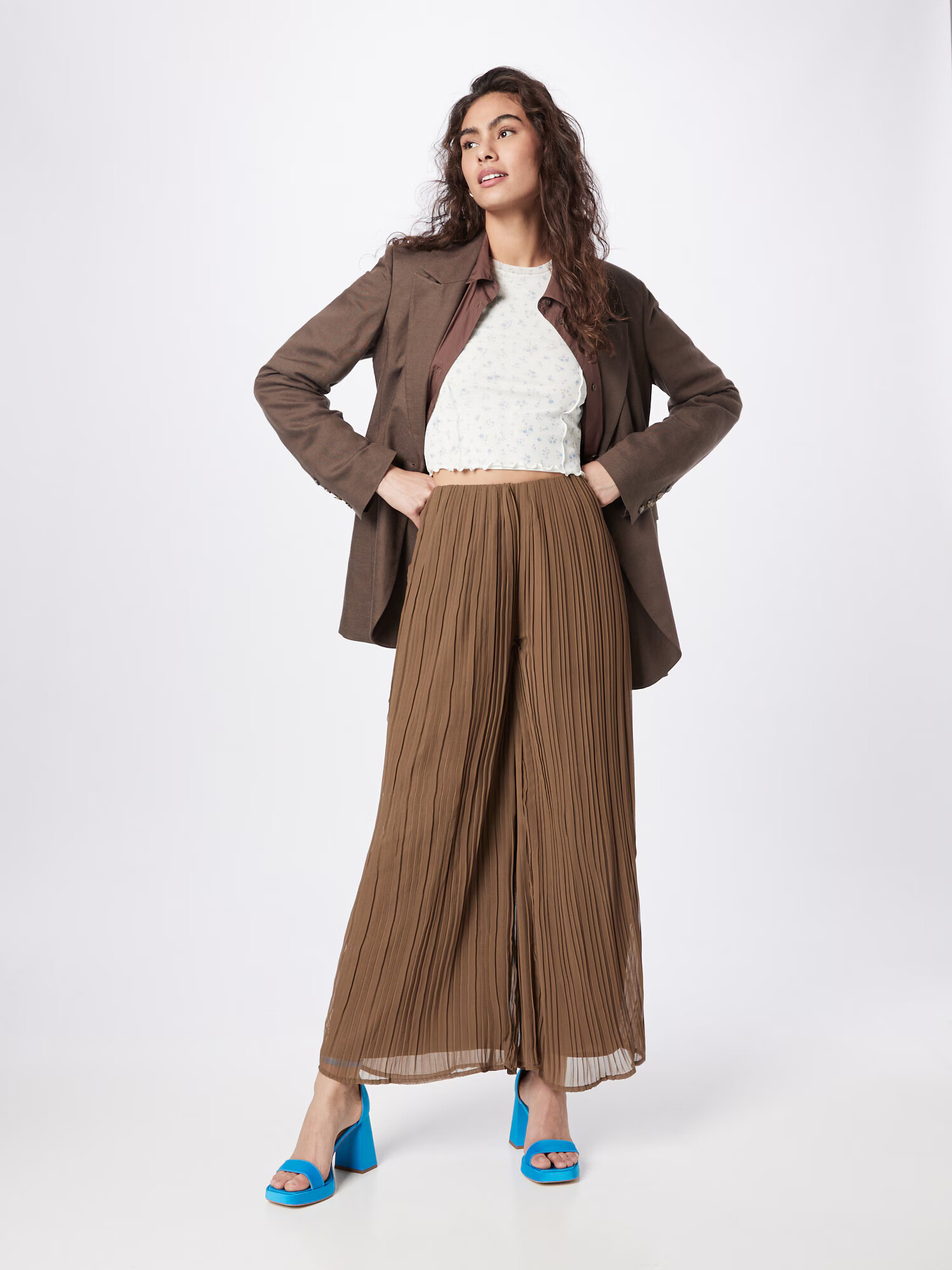 River Island Pantaloni maro - Pled.ro