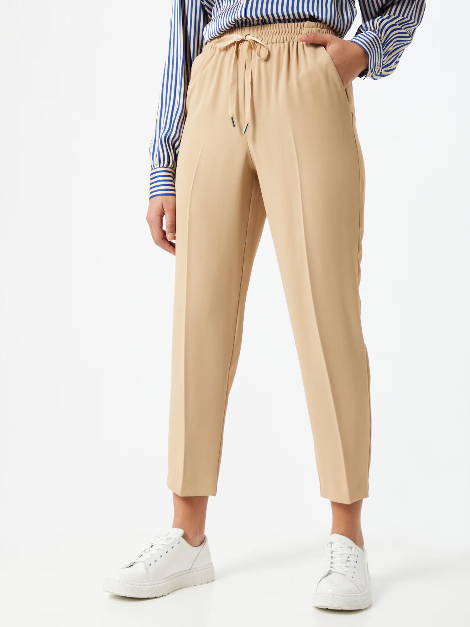 River Island Pantaloni maro cămilă - Pled.ro