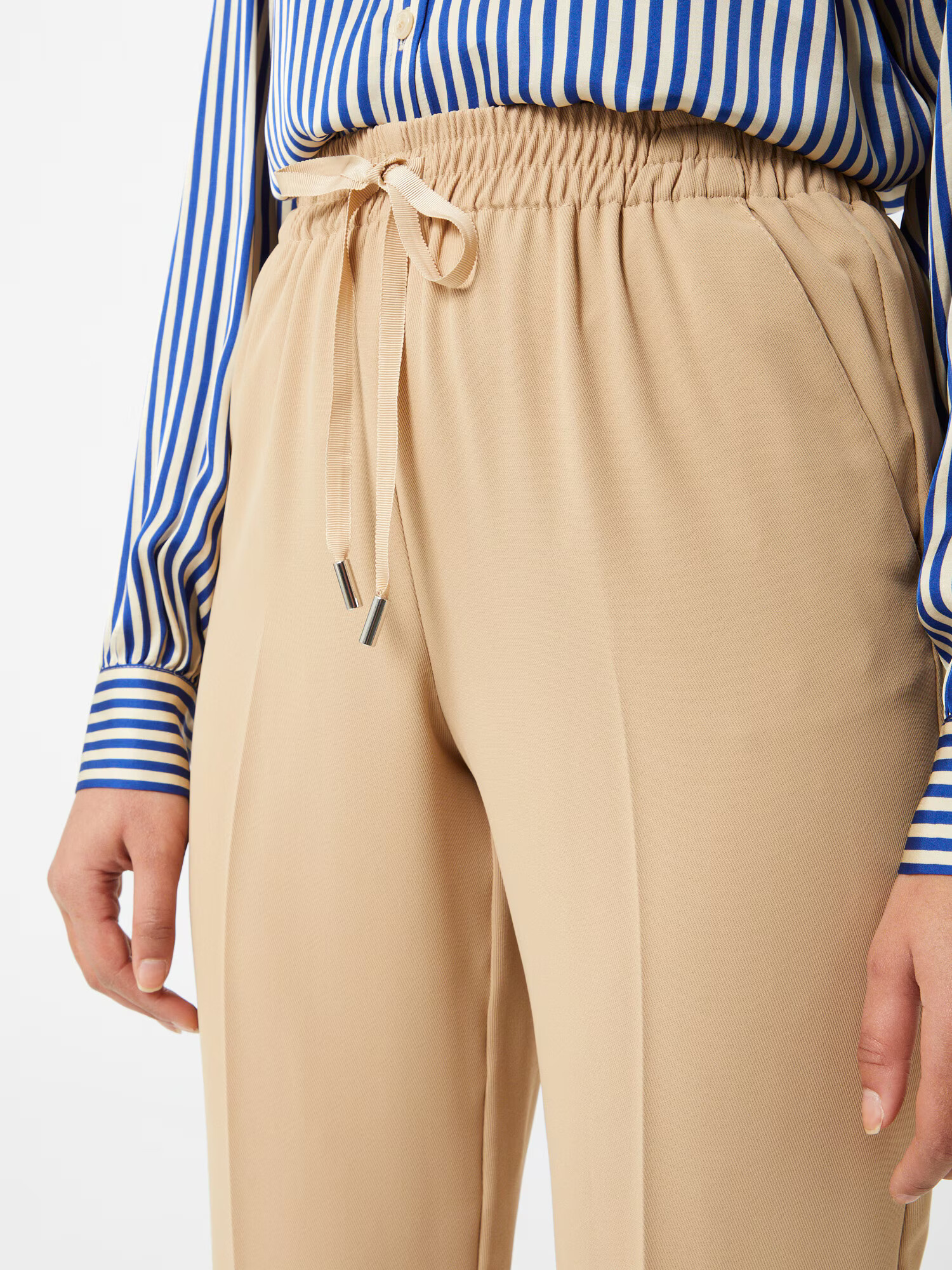 River Island Pantaloni maro cămilă - Pled.ro