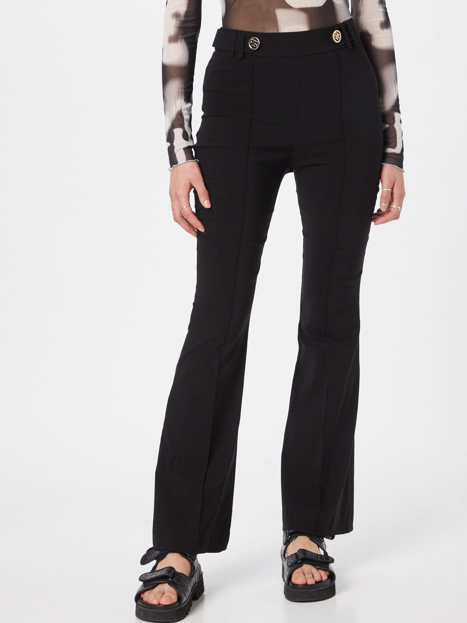 River Island Pantaloni negru - Pled.ro