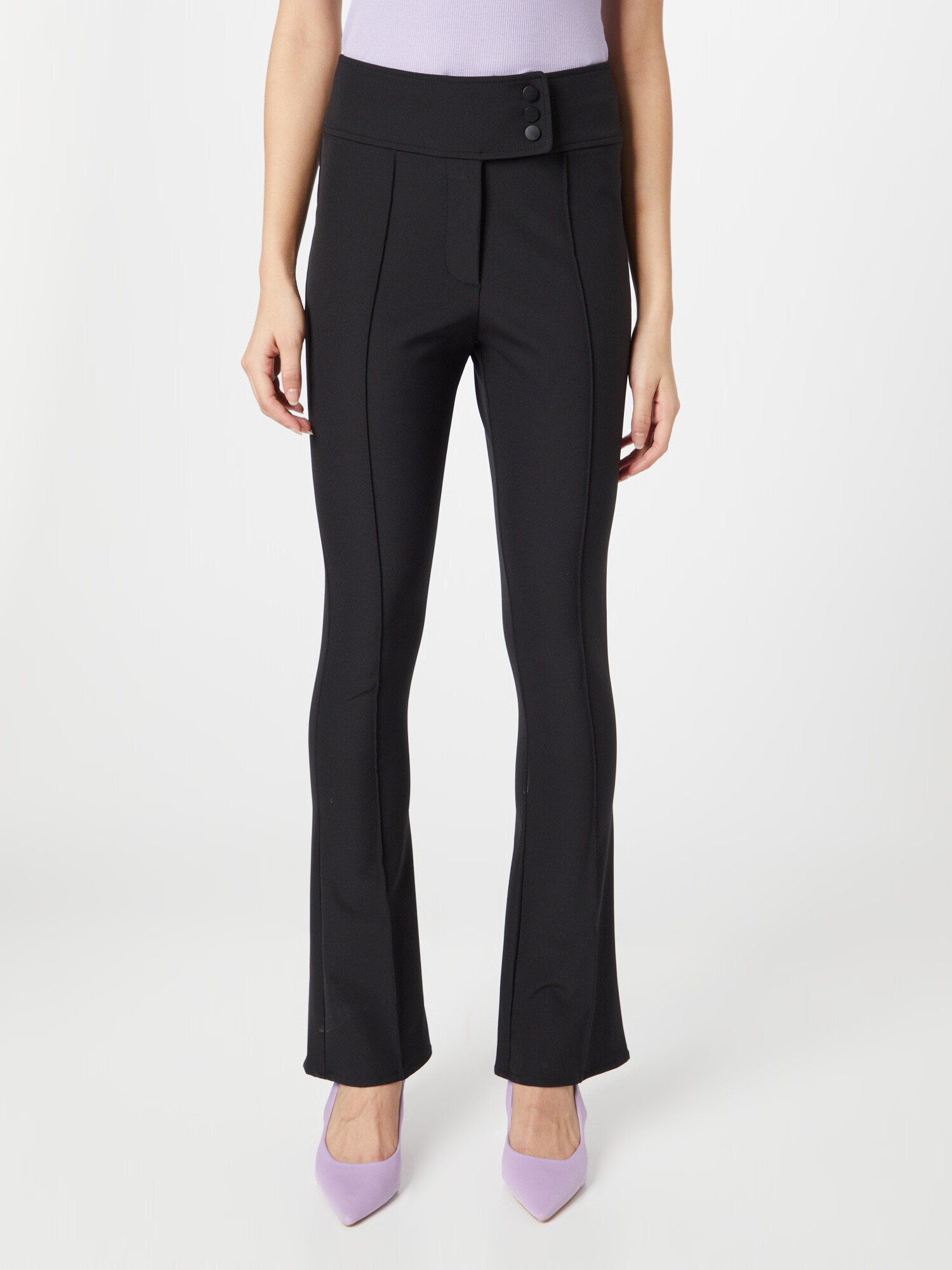 River Island Pantaloni negru - Pled.ro