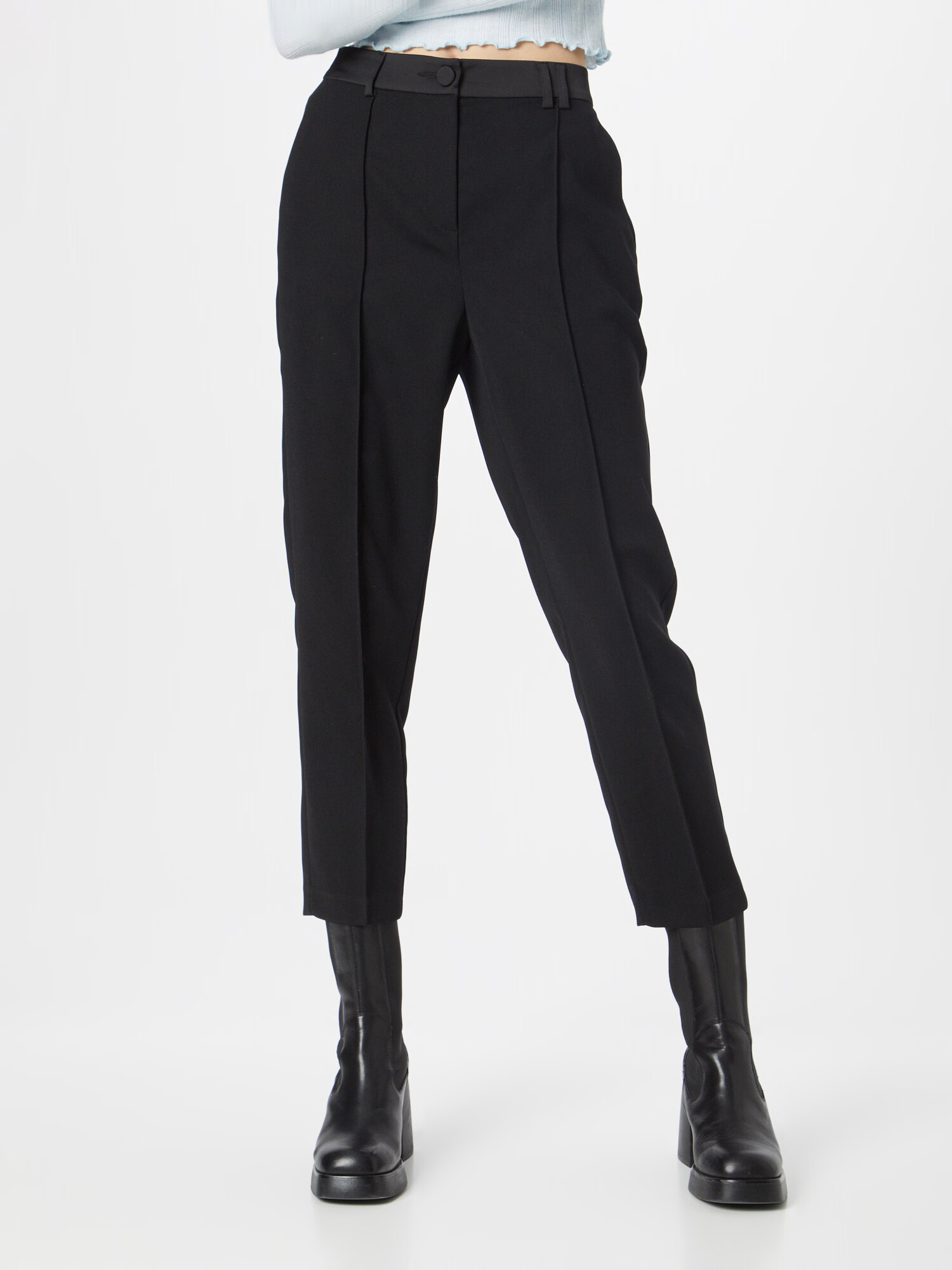 River Island Pantaloni negru - Pled.ro