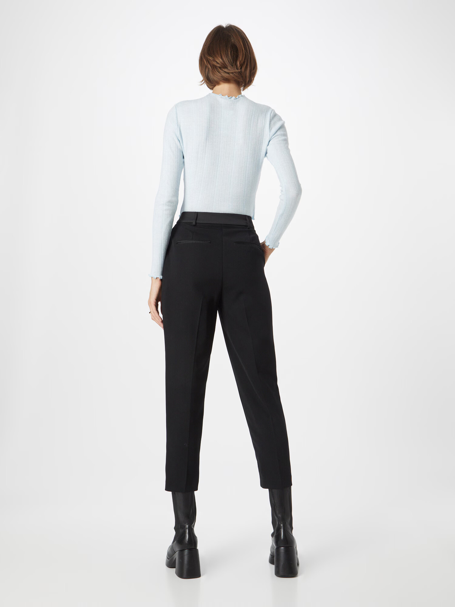 River Island Pantaloni negru - Pled.ro