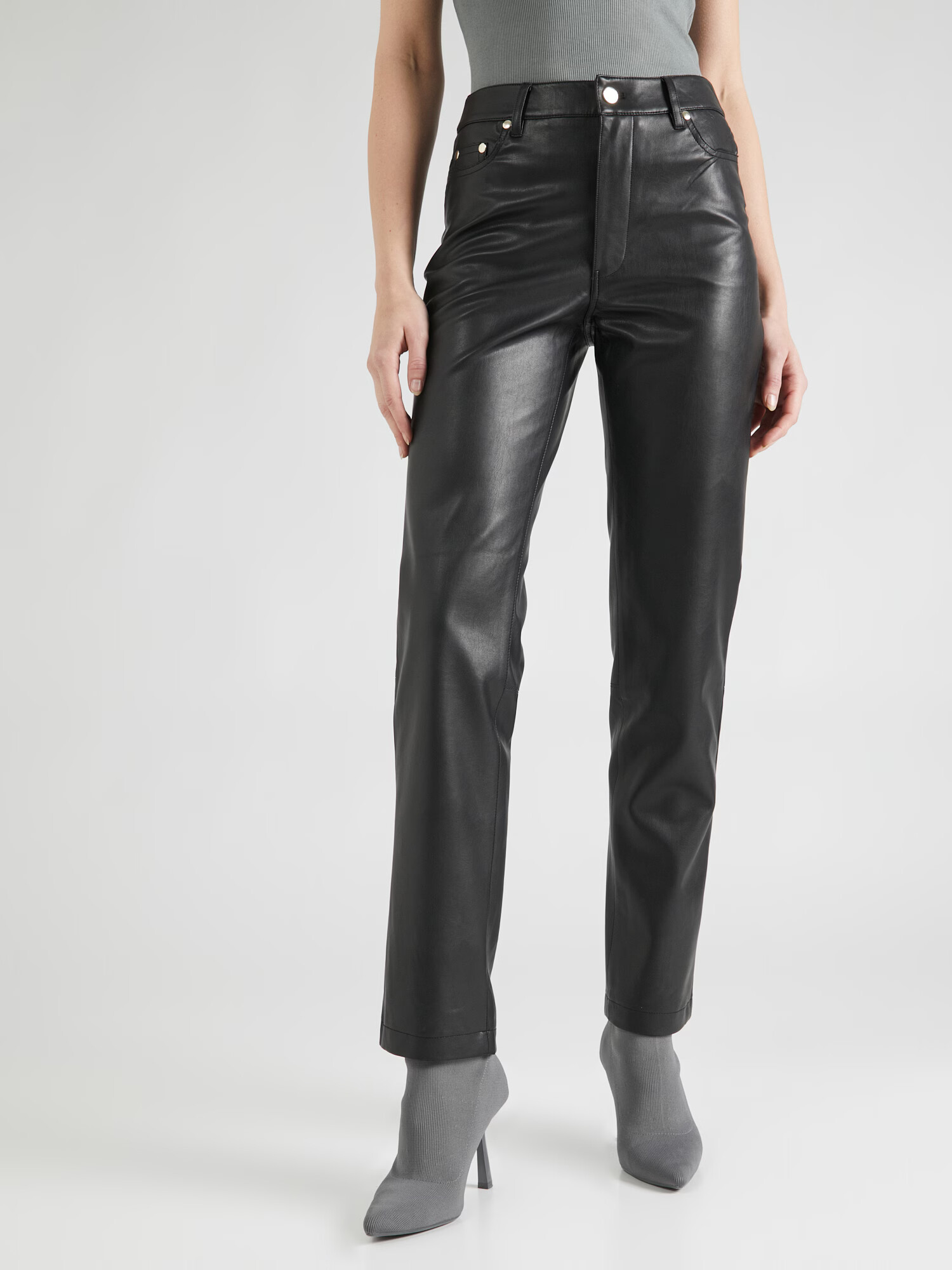 River Island Pantaloni negru - Pled.ro