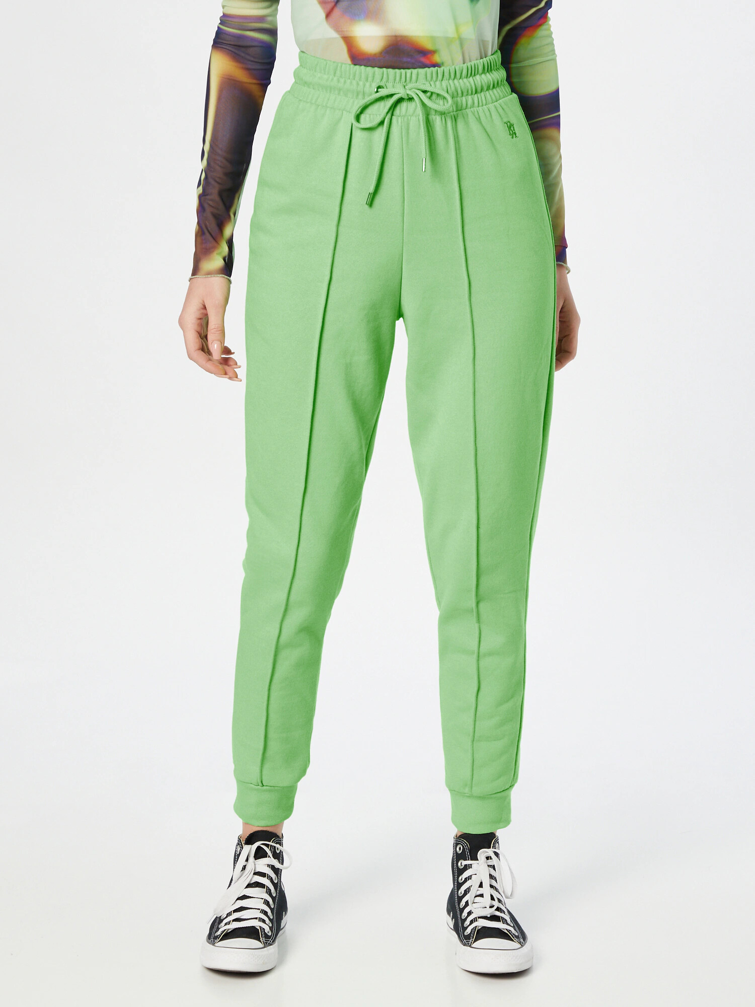 River Island Pantaloni verde limetă - Pled.ro