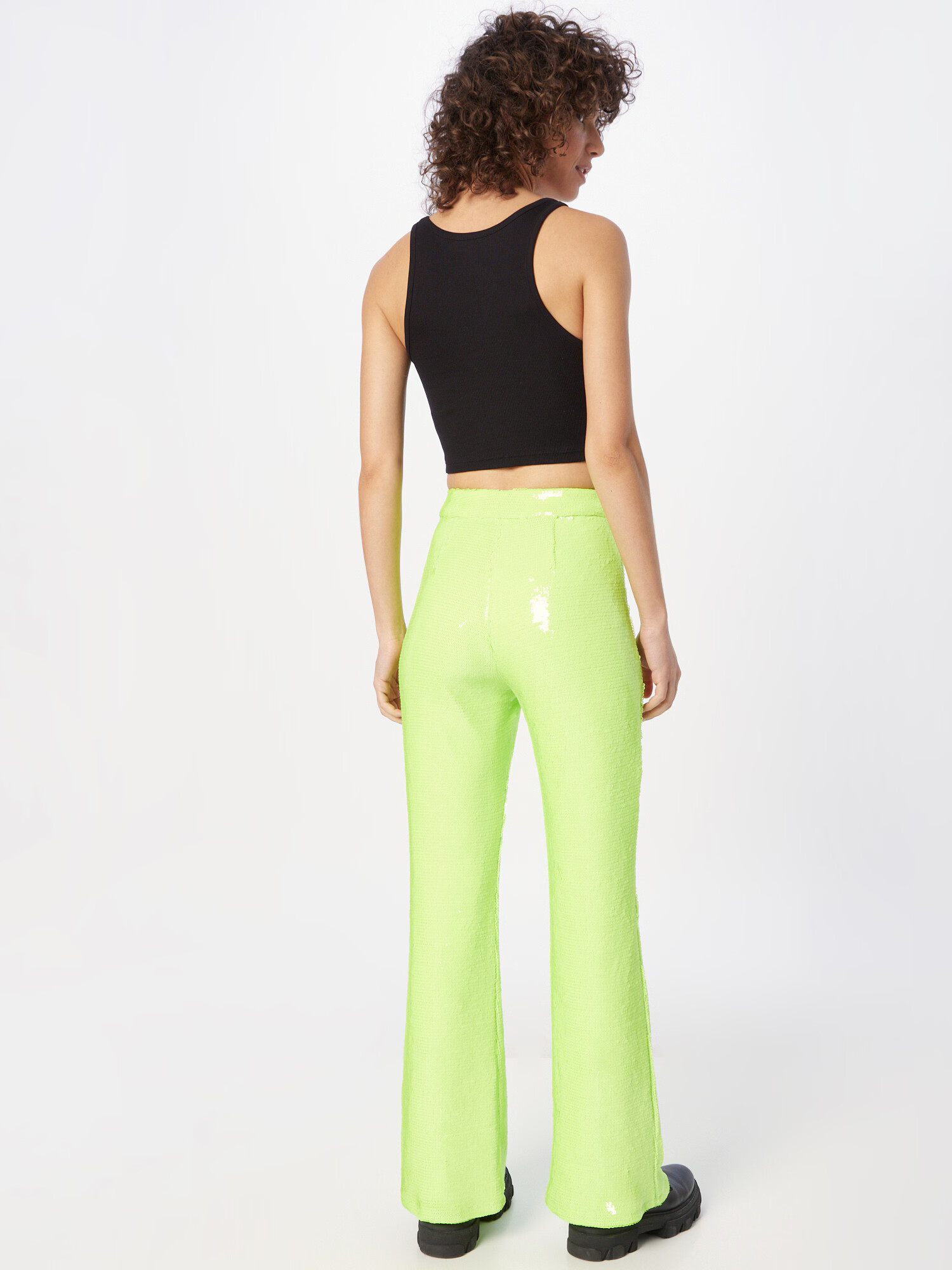 River Island Pantaloni verde neon - Pled.ro