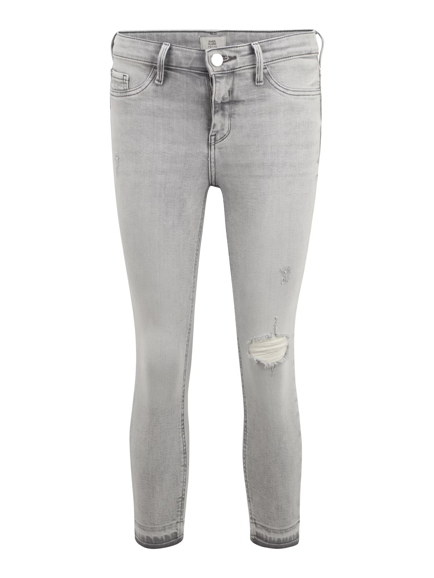 River Island Petite Jeans 'Molly' gri denim - Pled.ro