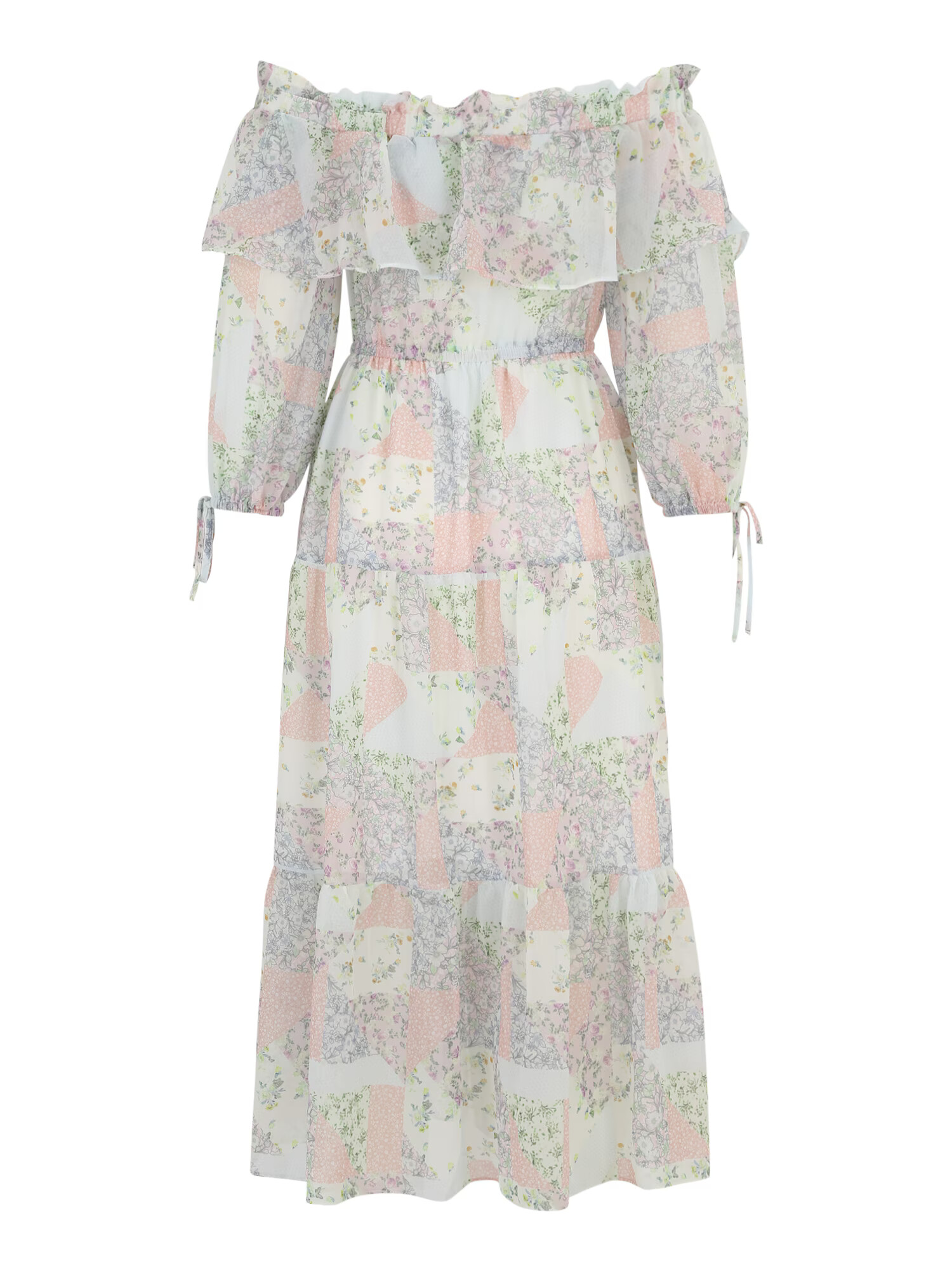 River Island Petite Rochie albastru pastel / gri / roz pastel - Pled.ro