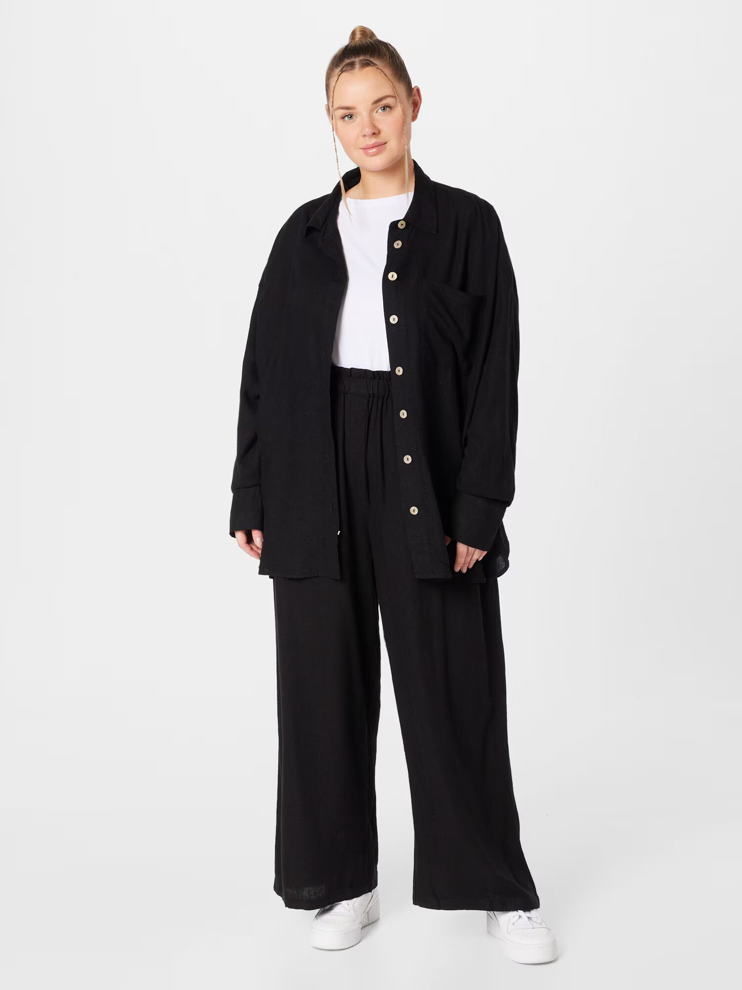 River Island Plus Bluză negru - Pled.ro