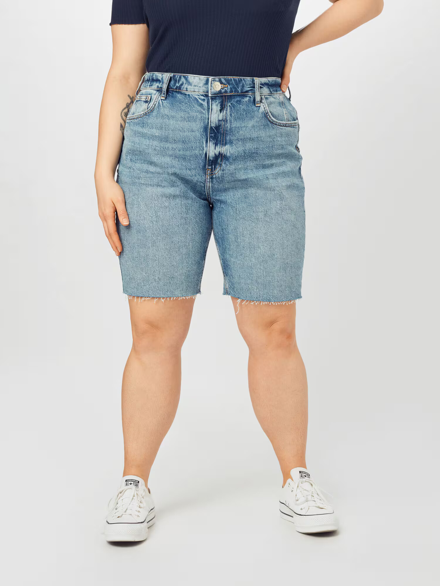 River Island Plus Jeans albastru denim - Pled.ro