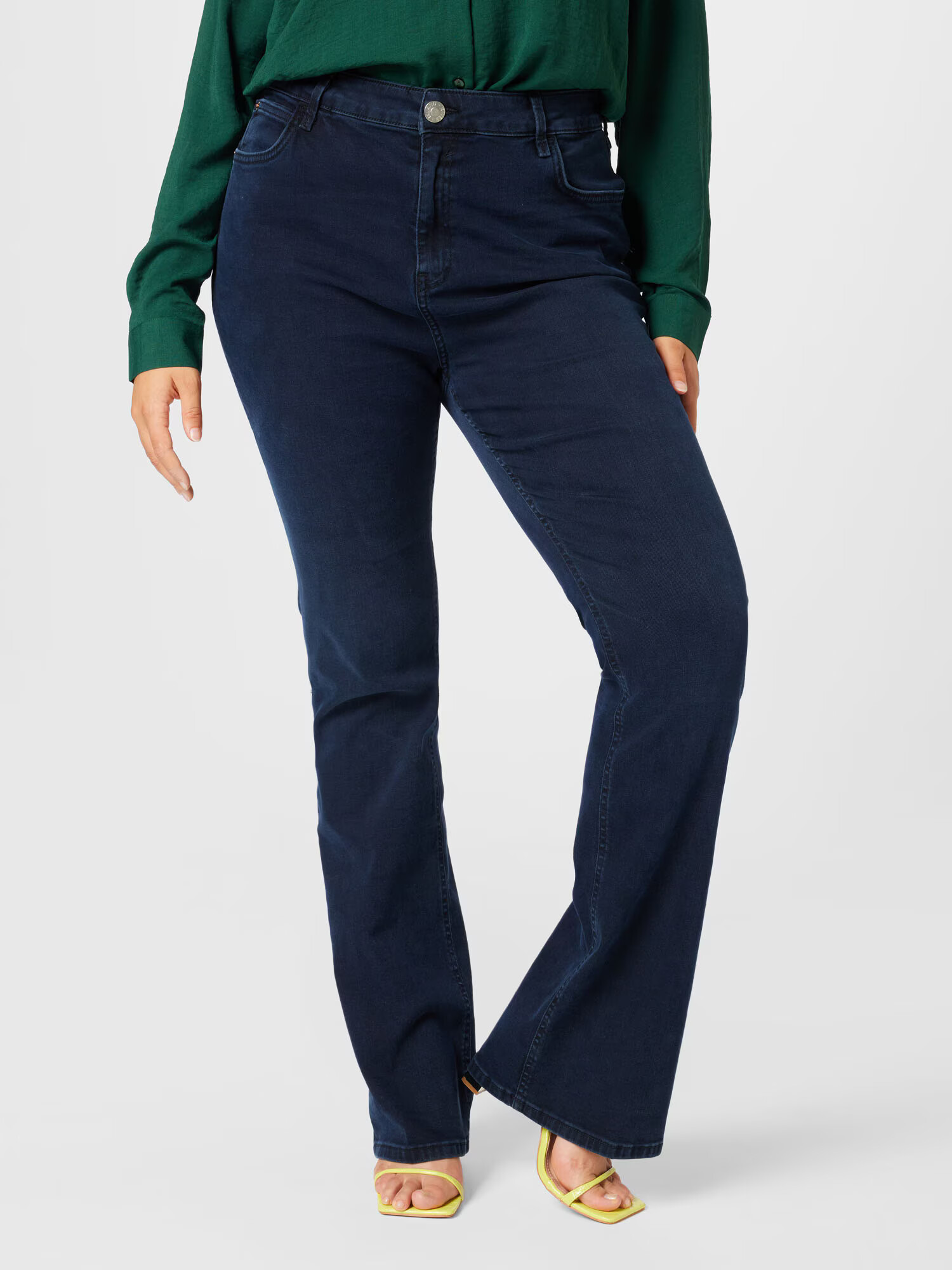 River Island Plus Jeans albastru închis - Pled.ro