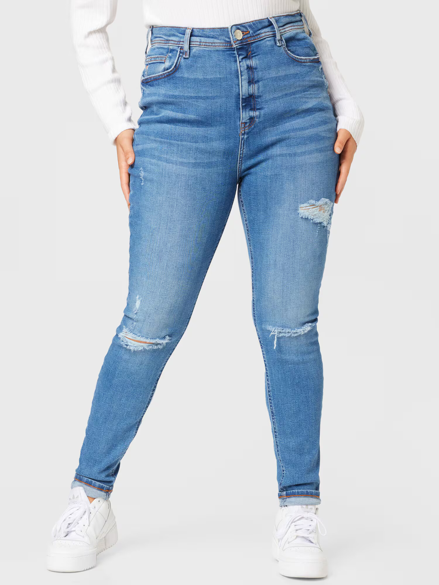 River Island Plus Jeans 'AVERY' albastru denim - Pled.ro