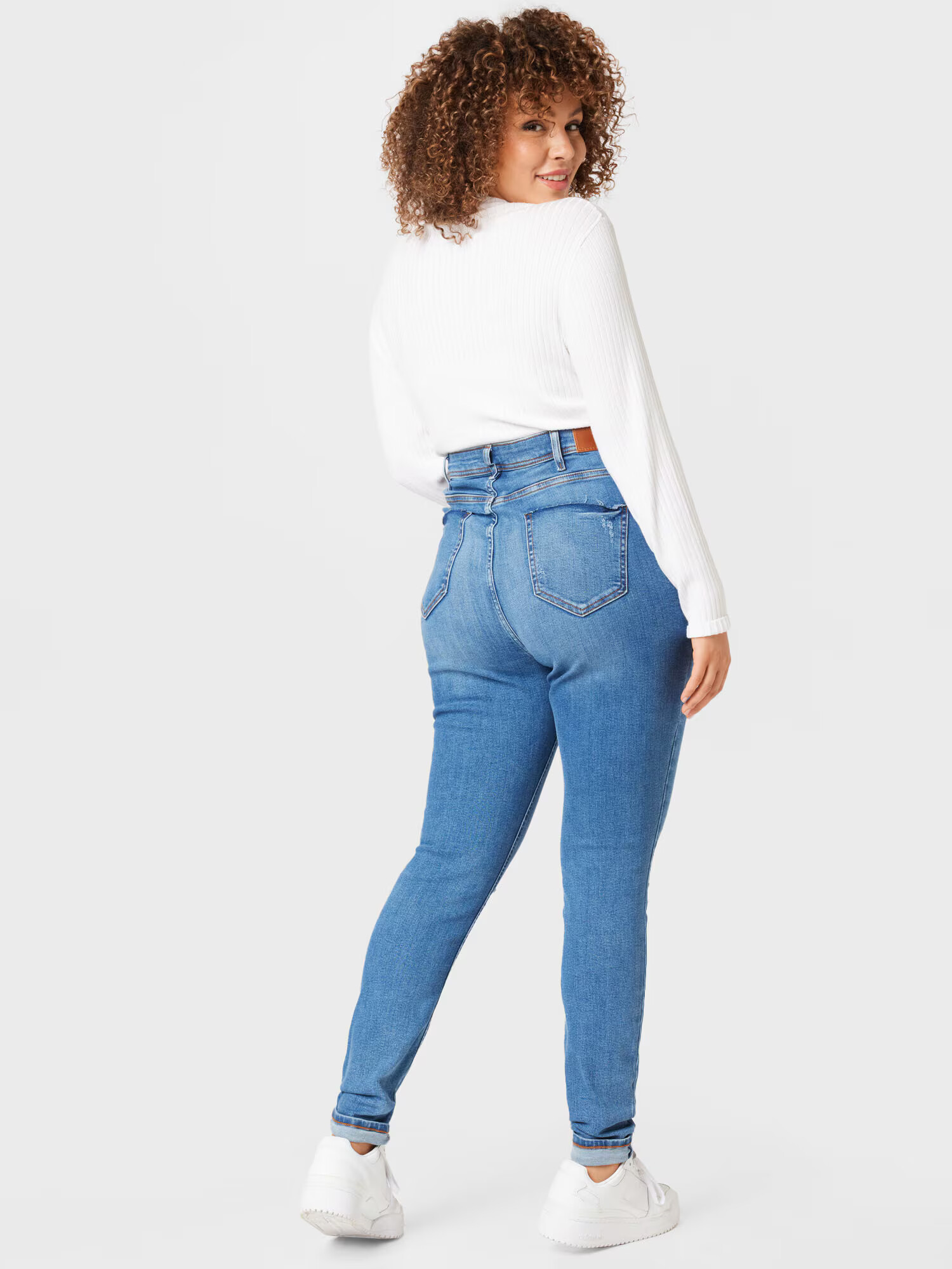 River Island Plus Jeans 'AVERY' albastru denim - Pled.ro