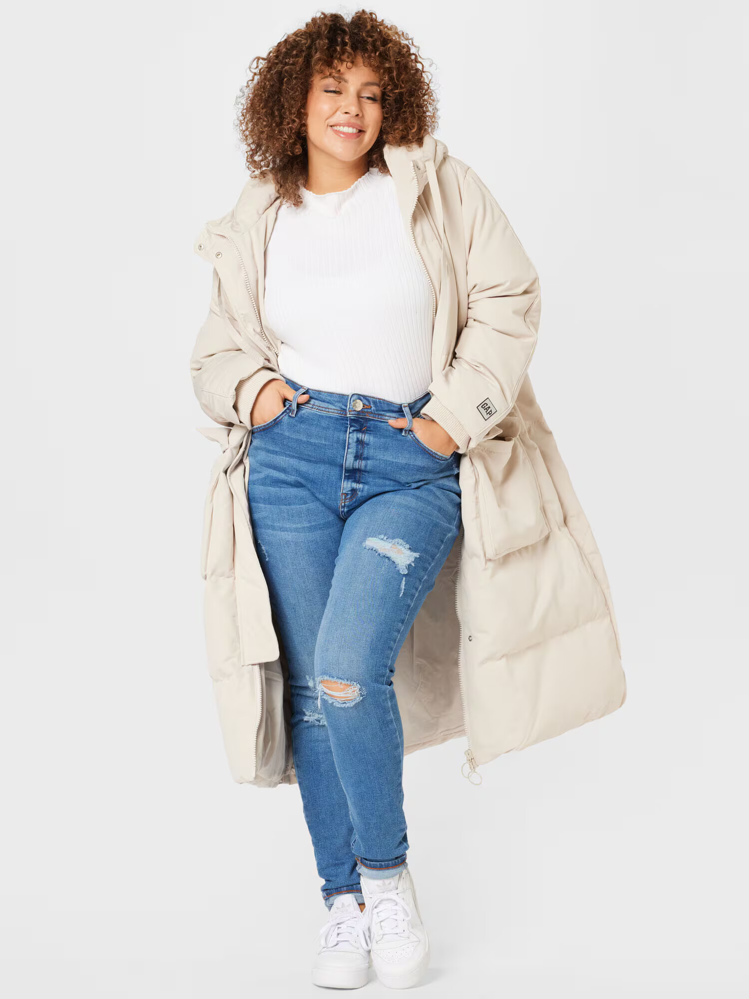 River Island Plus Jeans 'AVERY' albastru denim - Pled.ro