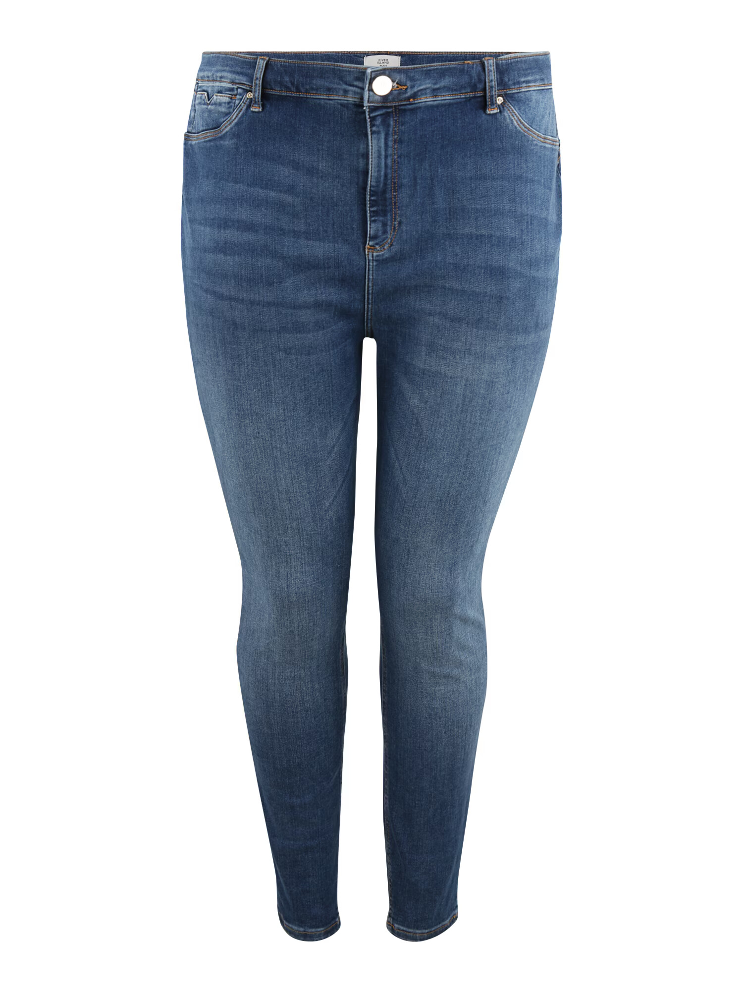 River Island Plus Jeans 'Molly Brazil' albastru denim - Pled.ro