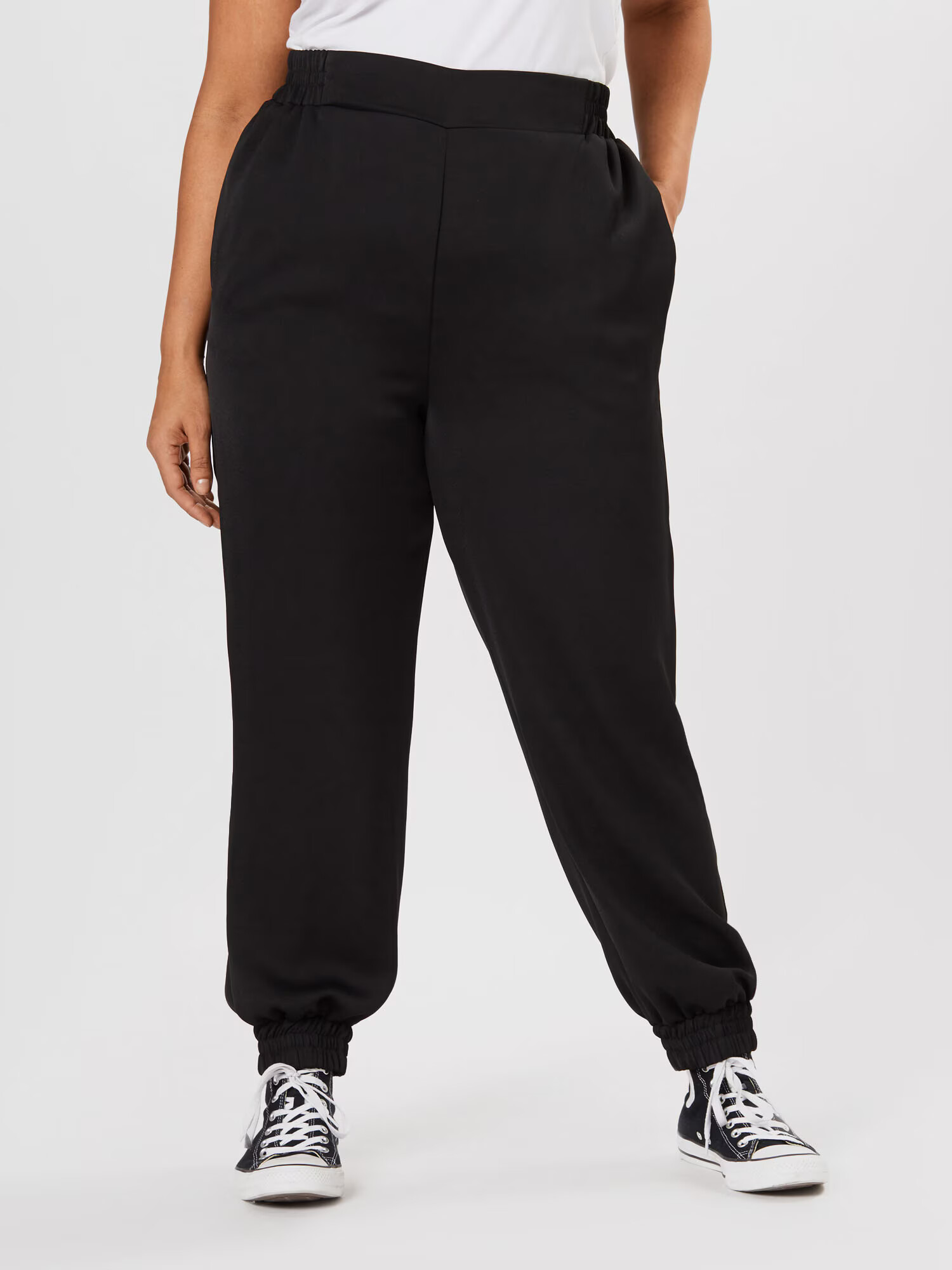 River Island Plus Pantaloni negru - Pled.ro