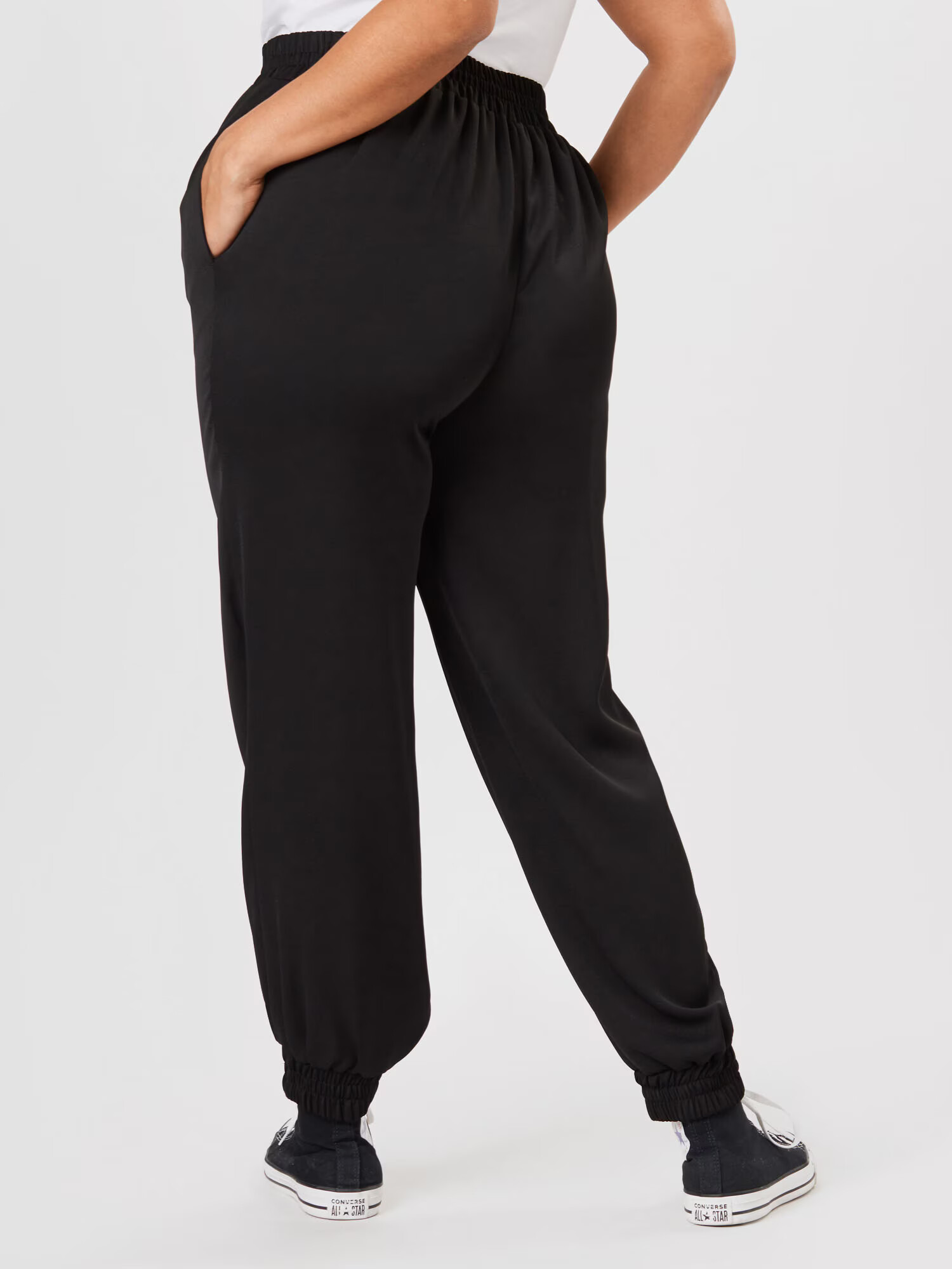 River Island Plus Pantaloni negru - Pled.ro