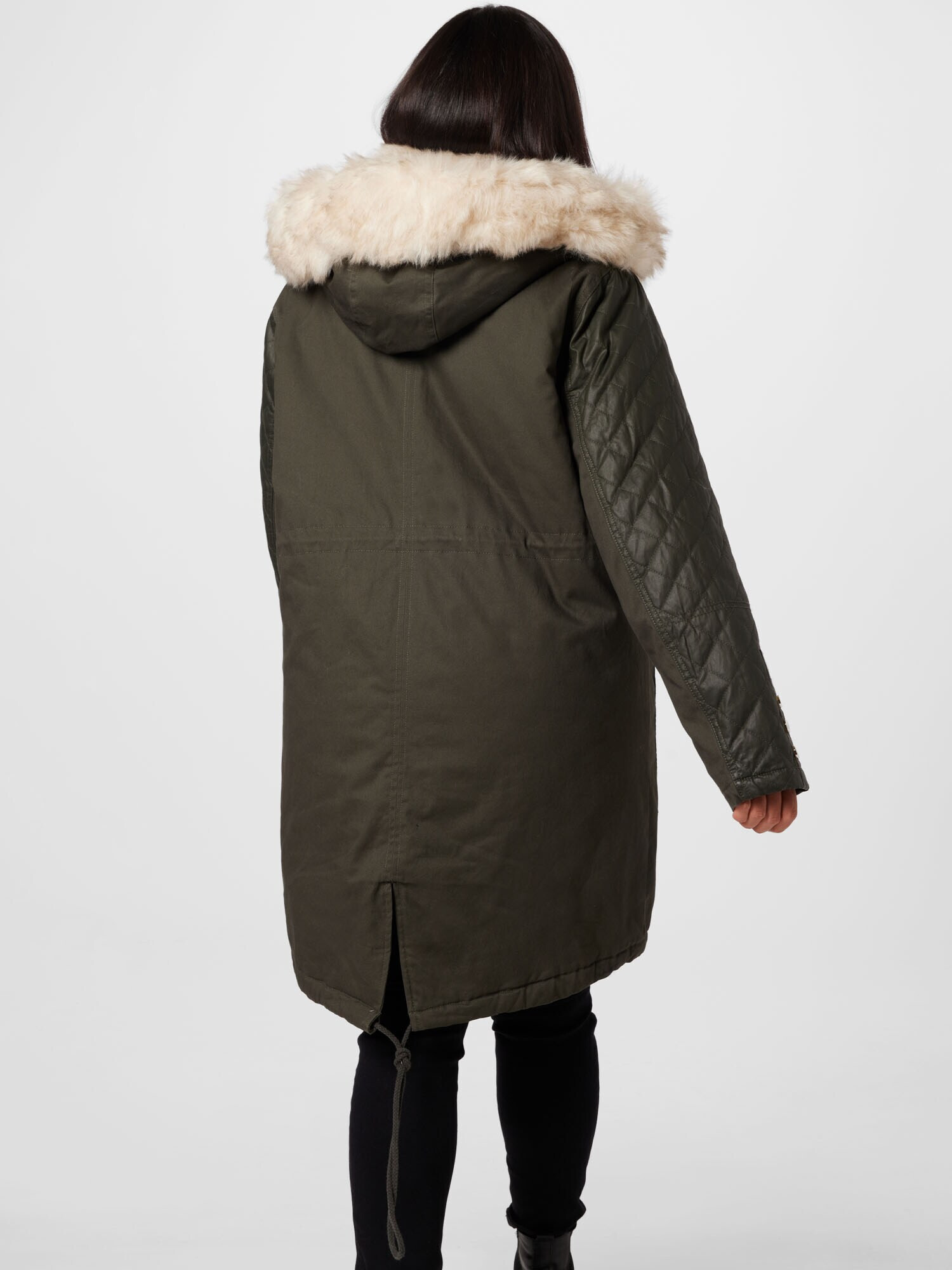 River Island Plus Parka de iarnă kaki - Pled.ro