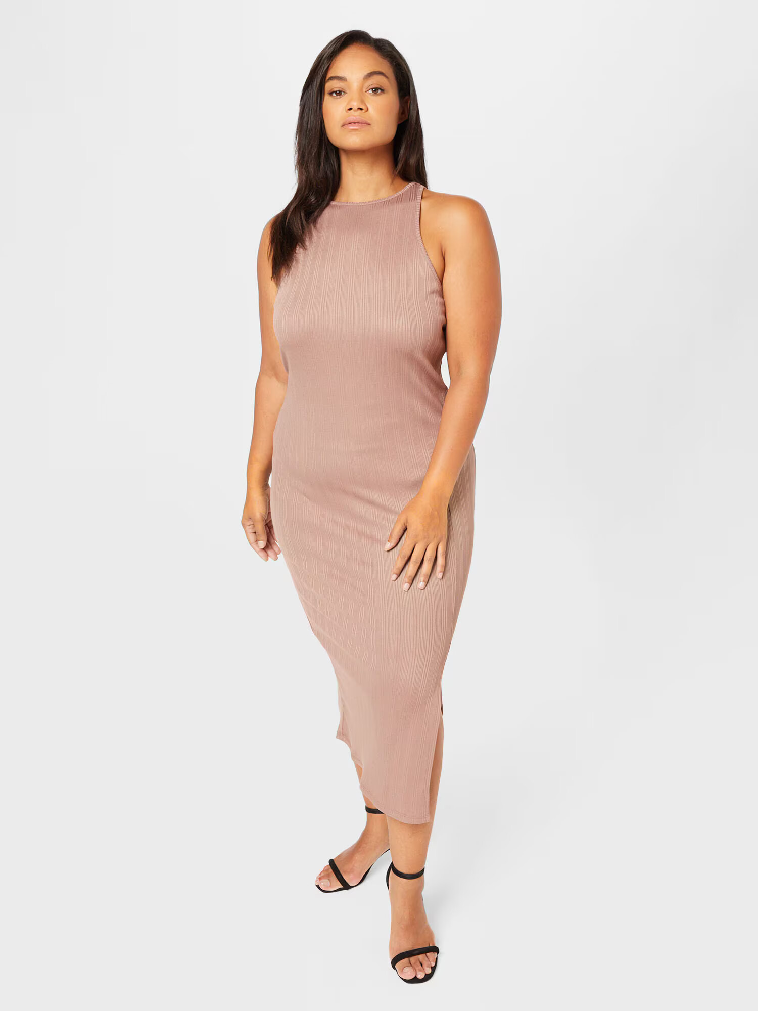 River Island Plus Rochie bej deschis - Pled.ro