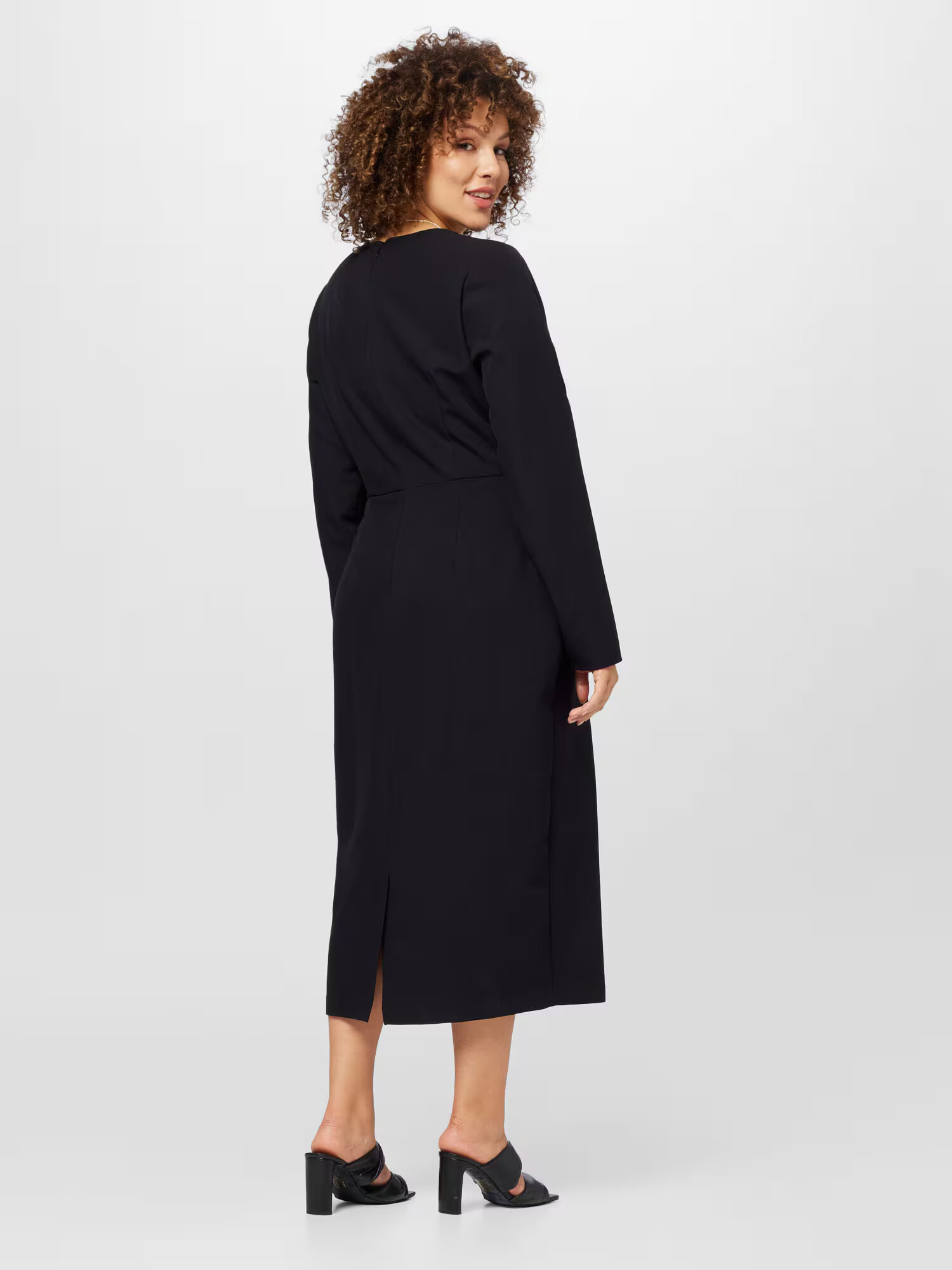 River Island Plus Rochie mulate negru - Pled.ro