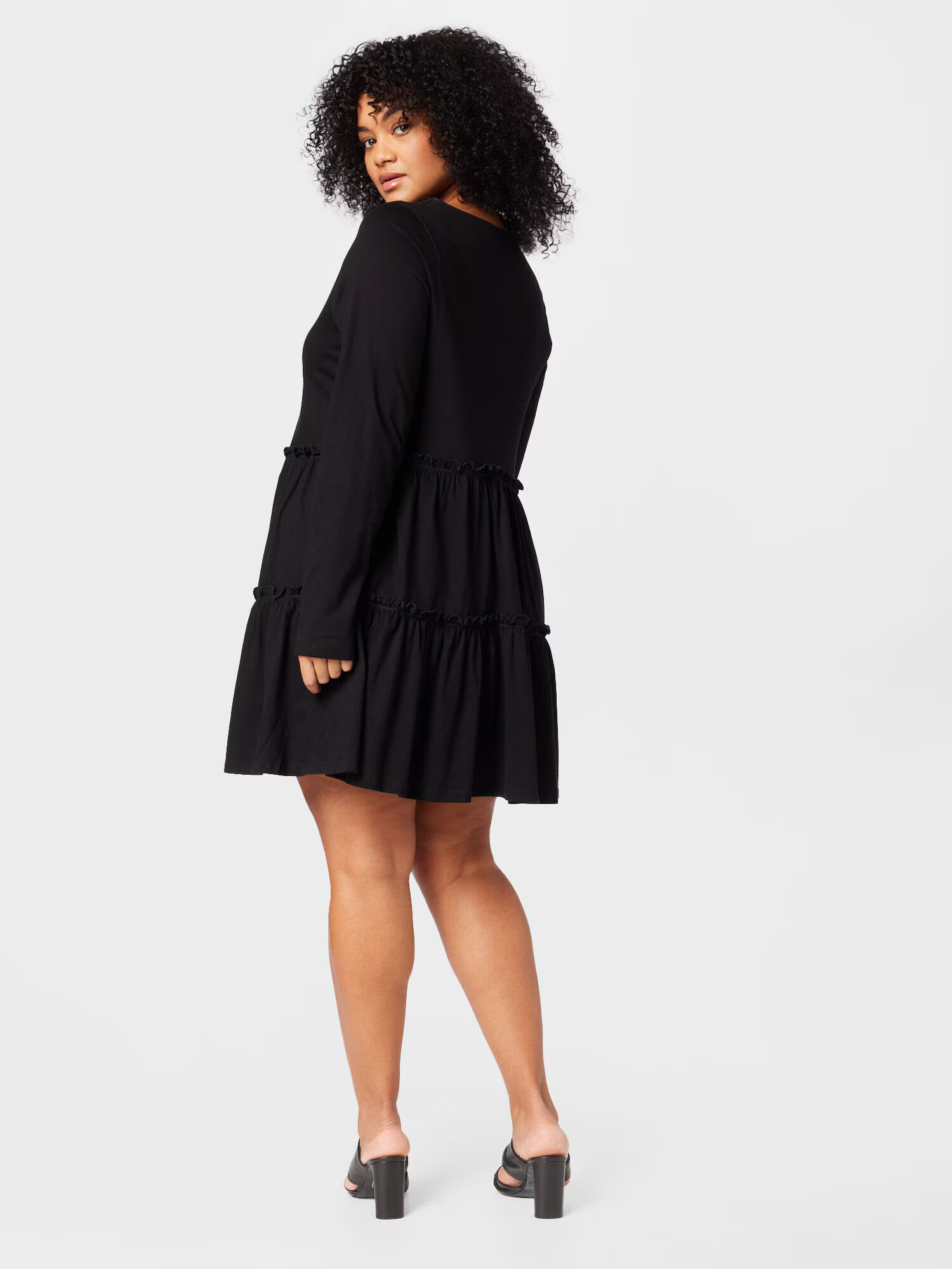 River Island Plus Rochie negru - Pled.ro