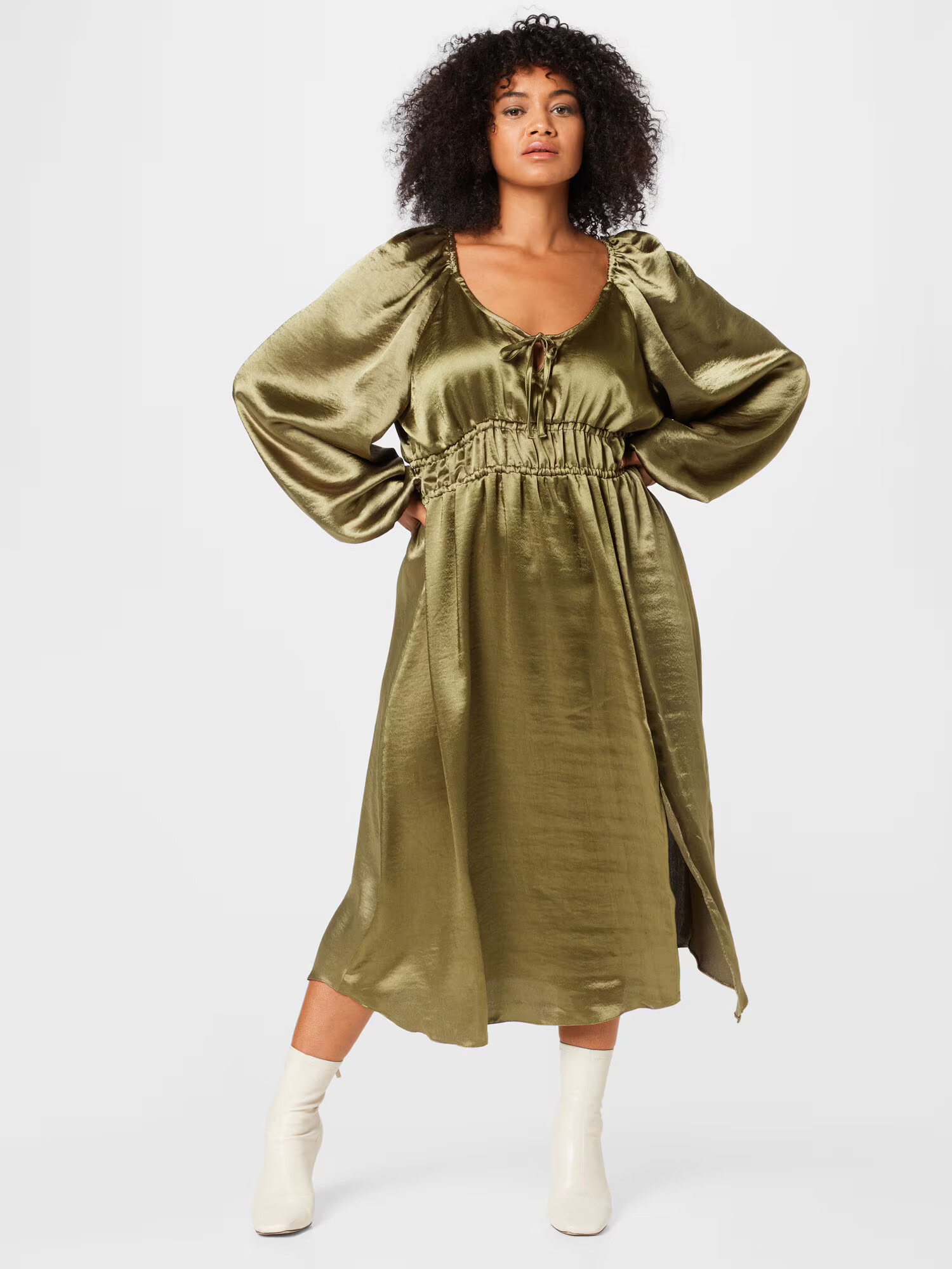 River Island Plus Rochie oliv - Pled.ro