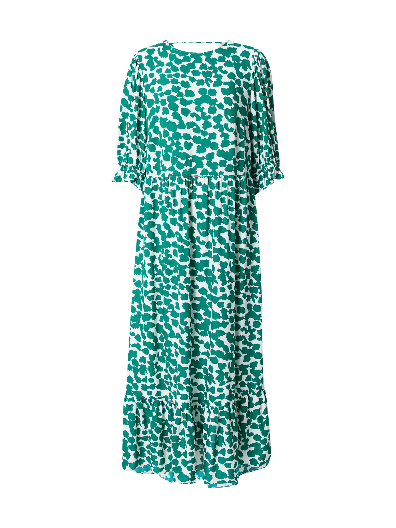 River Island Plus Rochie verde / alb - Pled.ro