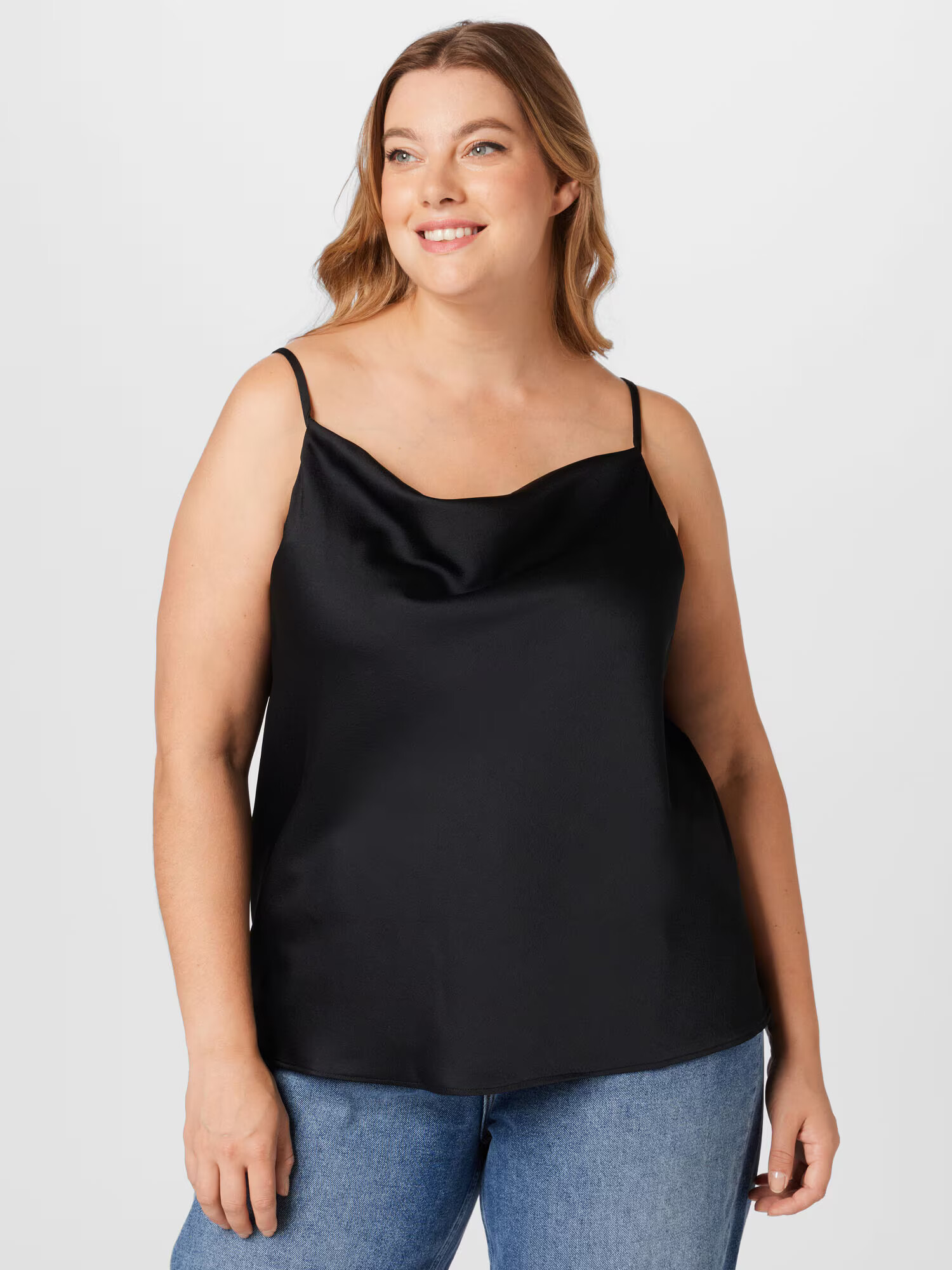 River Island Plus Top negru - Pled.ro