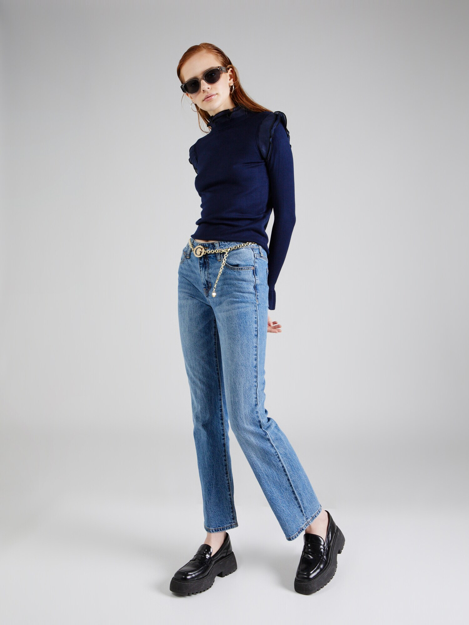 River Island Pulover bleumarin - Pled.ro