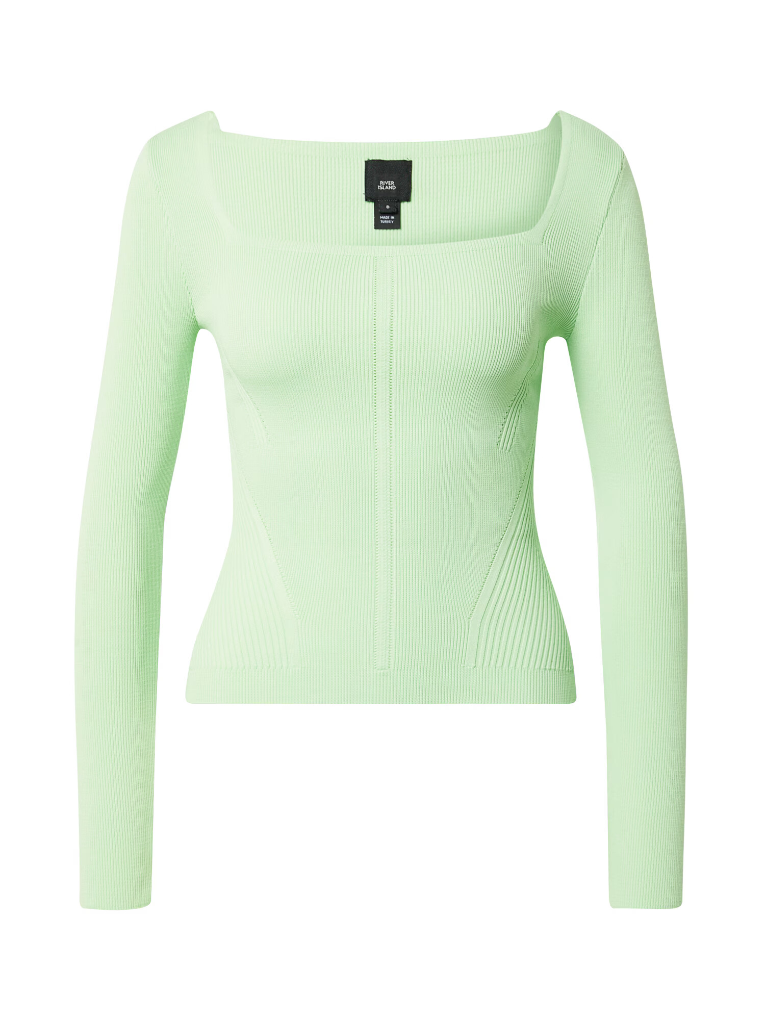 River Island Pulover verde deschis - Pled.ro