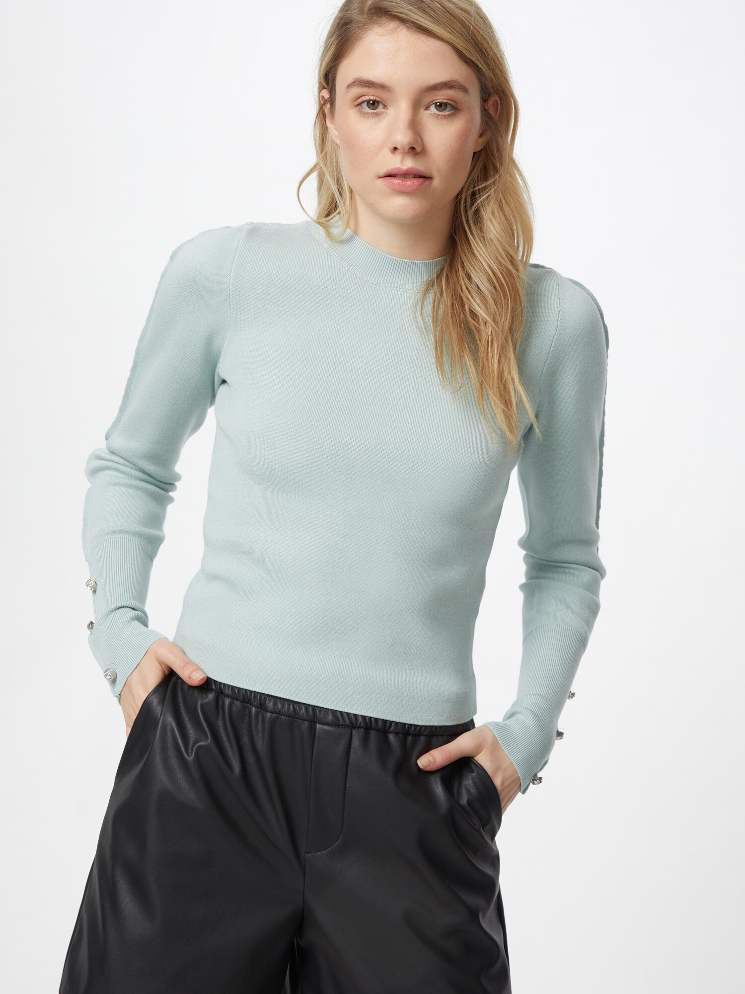 River Island Pulover verde pastel - Pled.ro