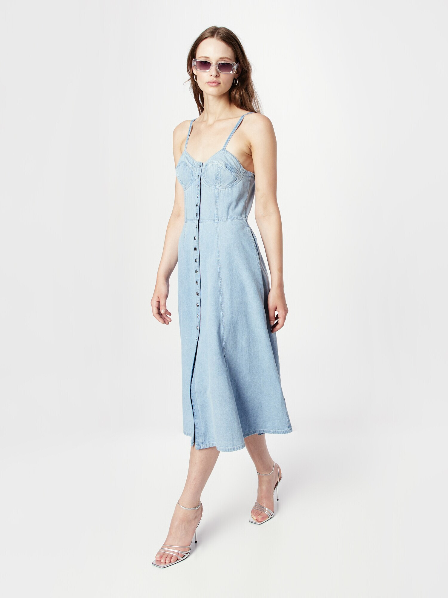 River Island Rochie albastru denim - Pled.ro