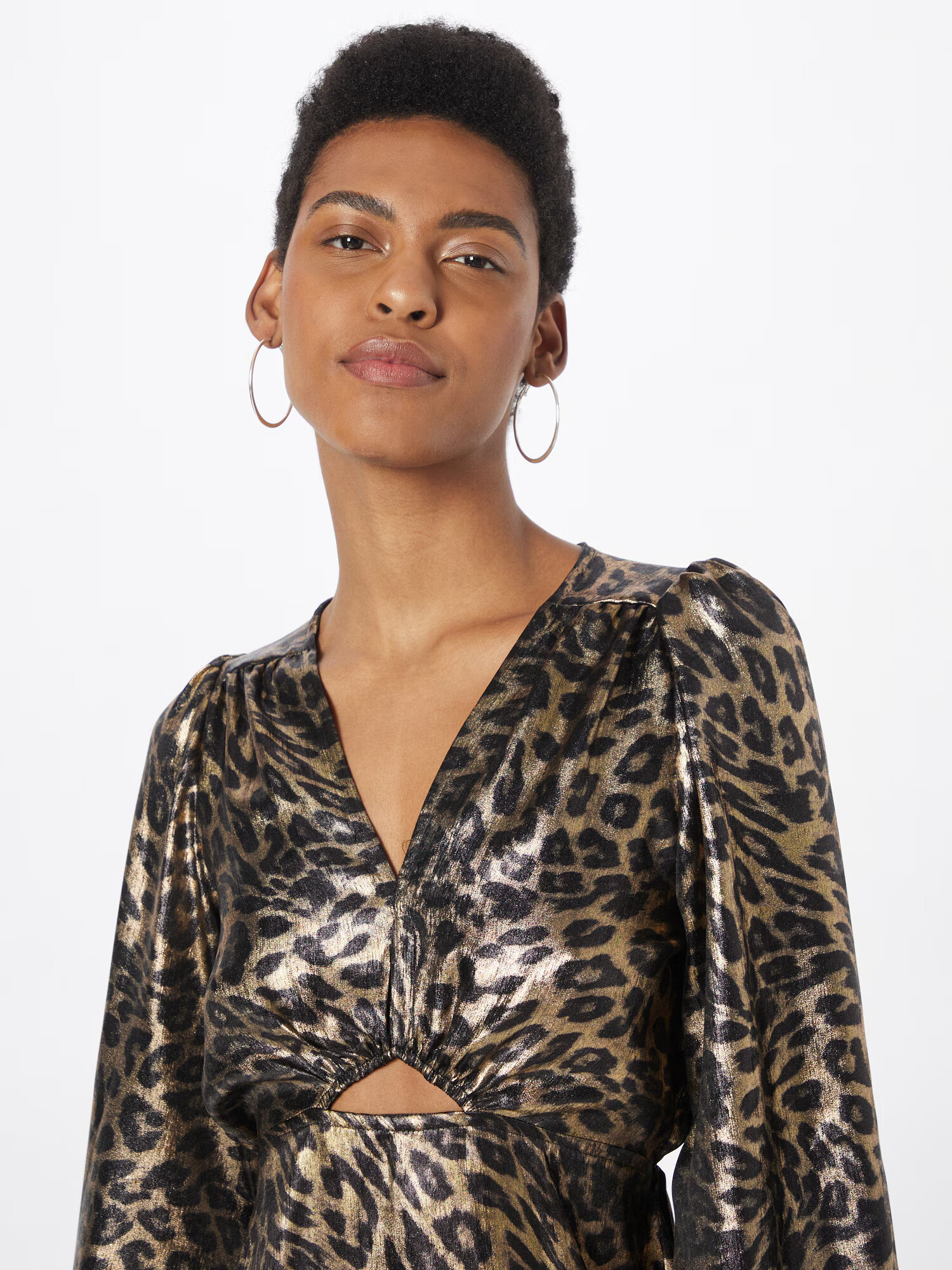 River Island Rochie de cocktail 'ELLIS' bronz / negru - Pled.ro