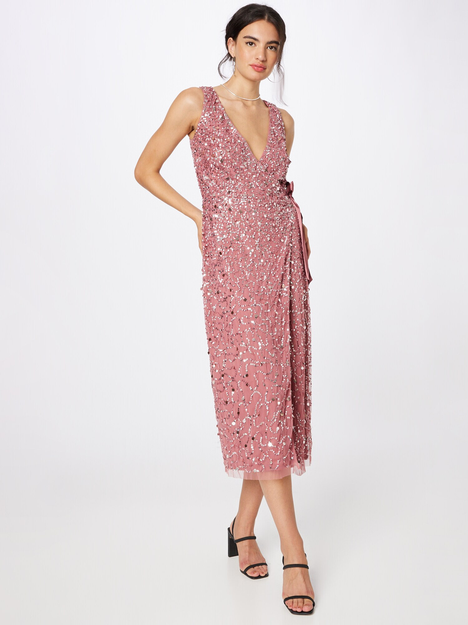 River Island Rochie de cocktail roz - Pled.ro