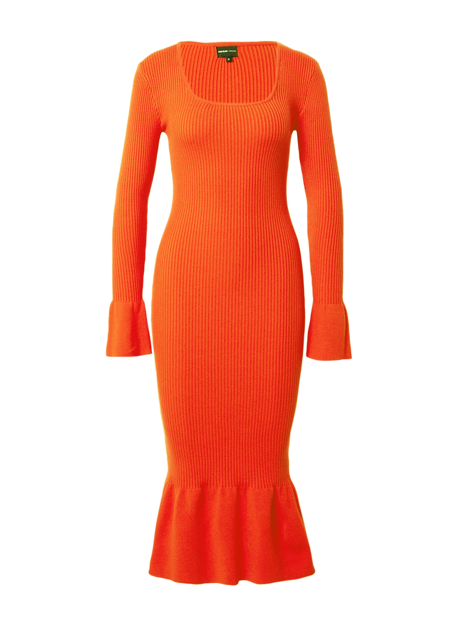 River Island Rochie tricotat roșu orange - Pled.ro