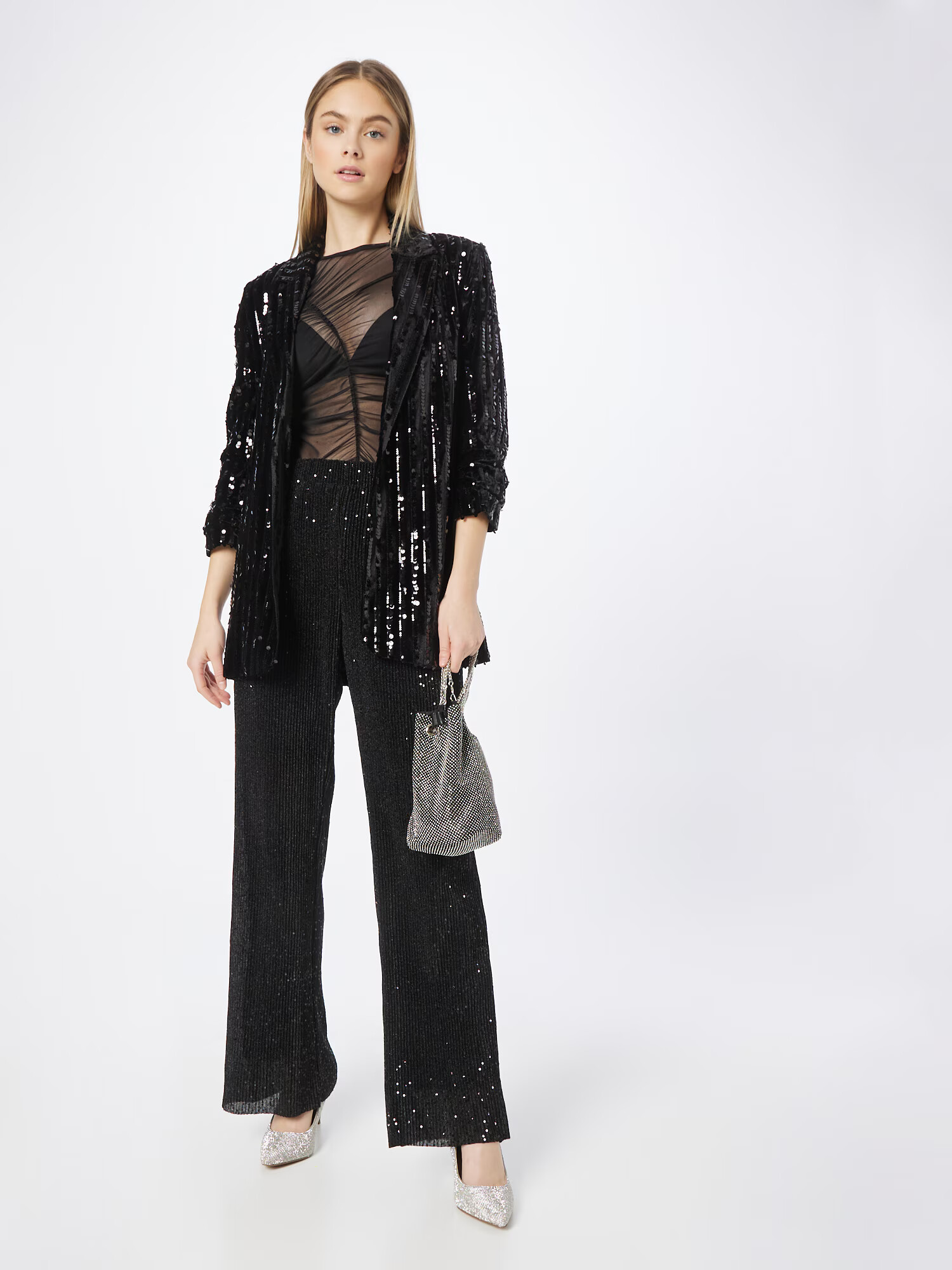 River Island Sacou negru - Pled.ro