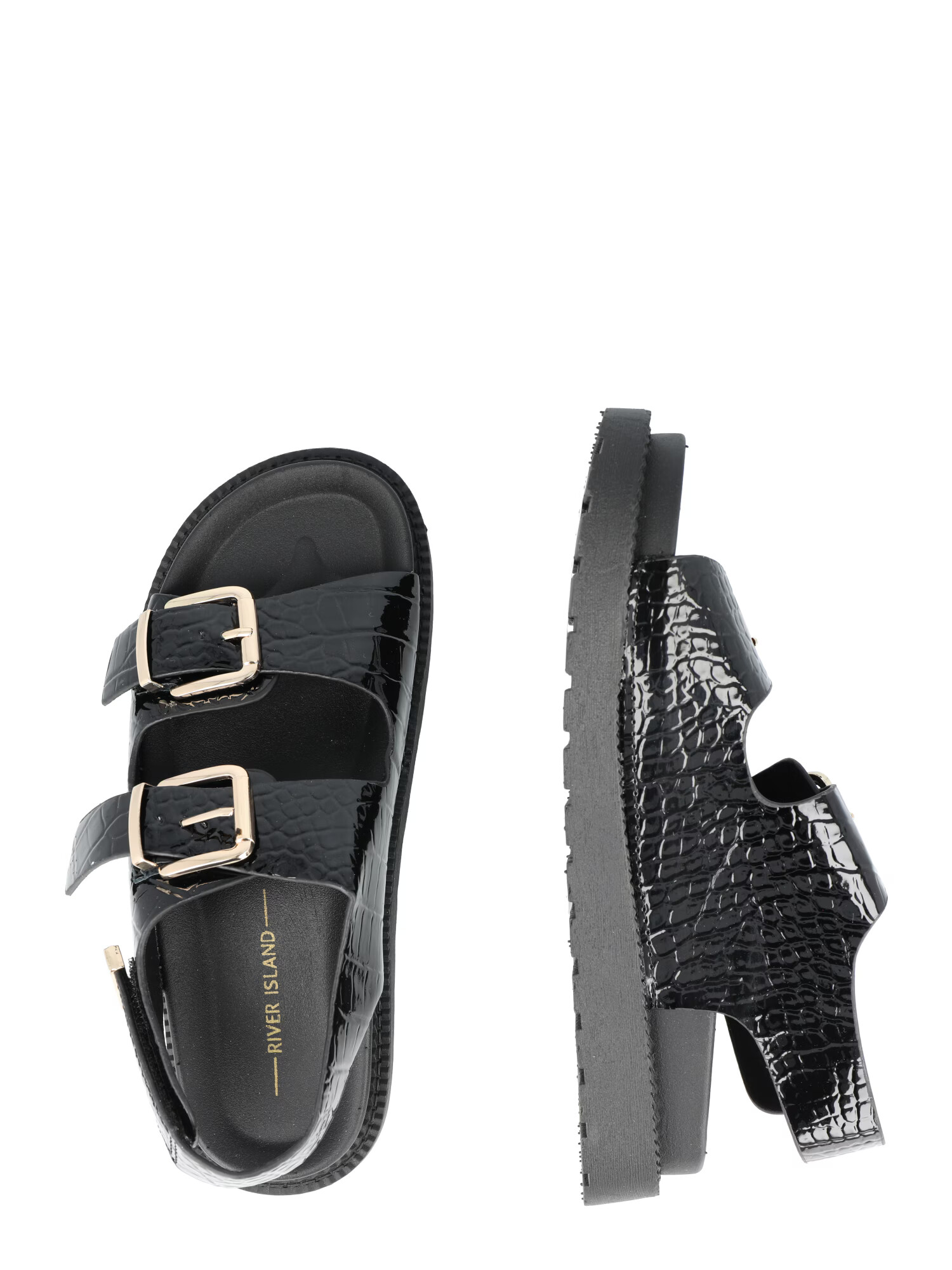 River Island Sandale negru - Pled.ro