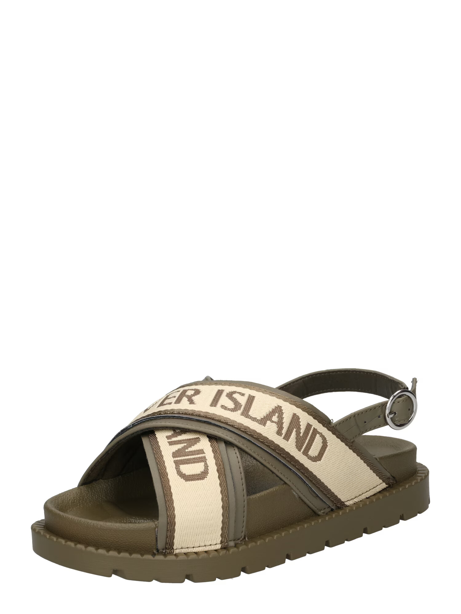 River Island Sandale nisipiu / kaki - Pled.ro