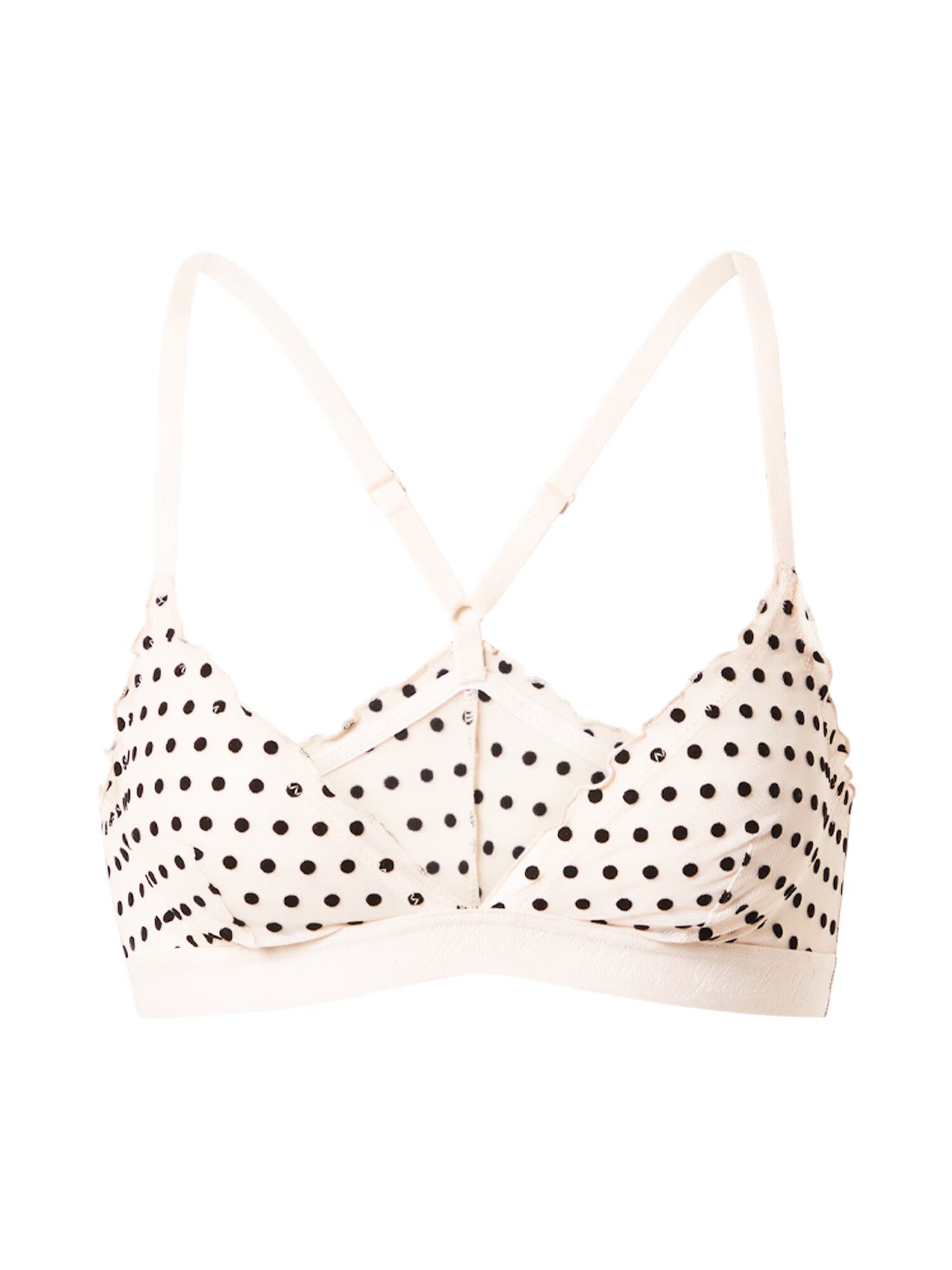 River Island Sutien 'DOBBY' crem / negru - Pled.ro